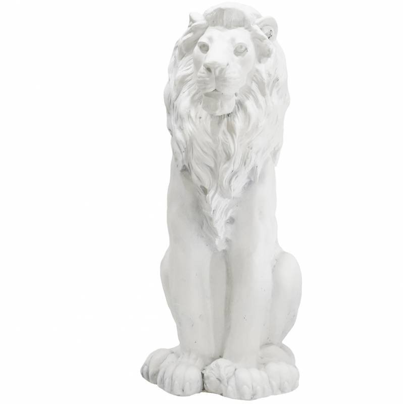 V637-E524136-202508252152-00 Kito Lion Statue 30x57cm - Image 1