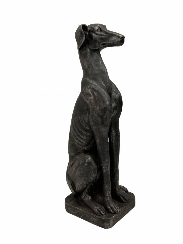 V637-E524162-202508252153-00 Deco Greyhound Dog Statue 82cm - Image 1