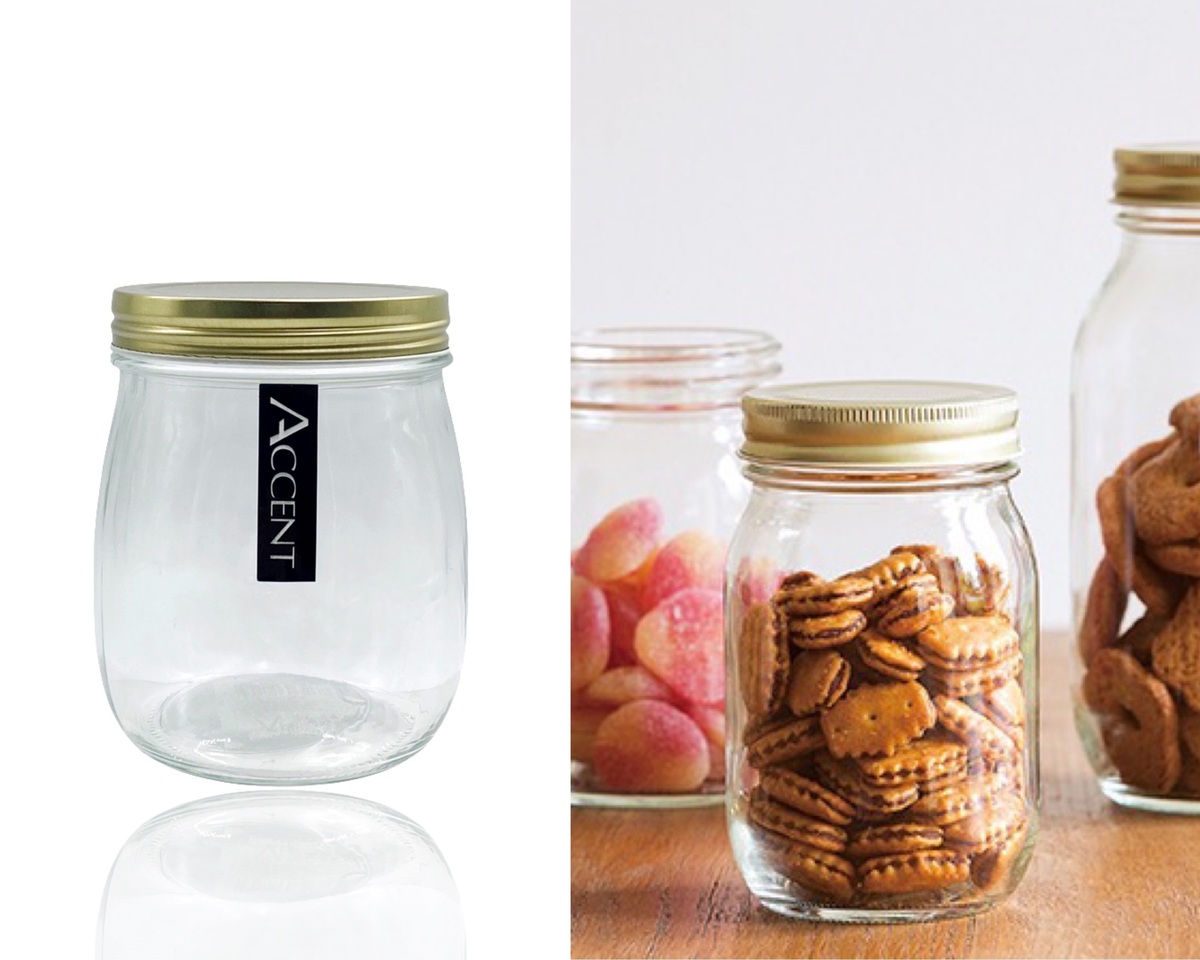 V637-KIT32676-202508252310-00 bulk 24 Glass Jar w Screw Lid 700ml Canister 13cm - Image 1