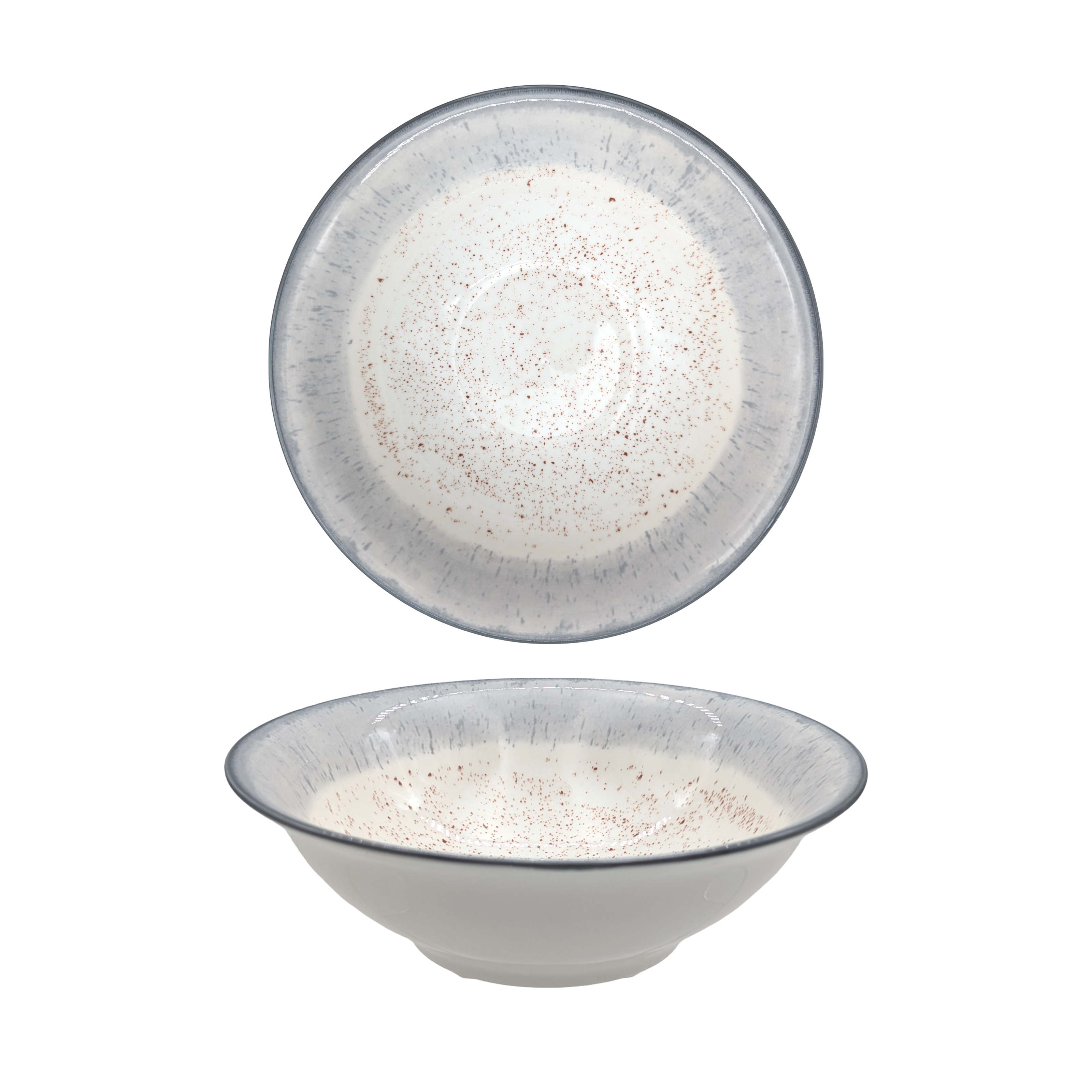 V637-TAB36455-202508260630-00 bulk 24 Torquay Porcelain Soup Bowl 8" 20cm - Image 1