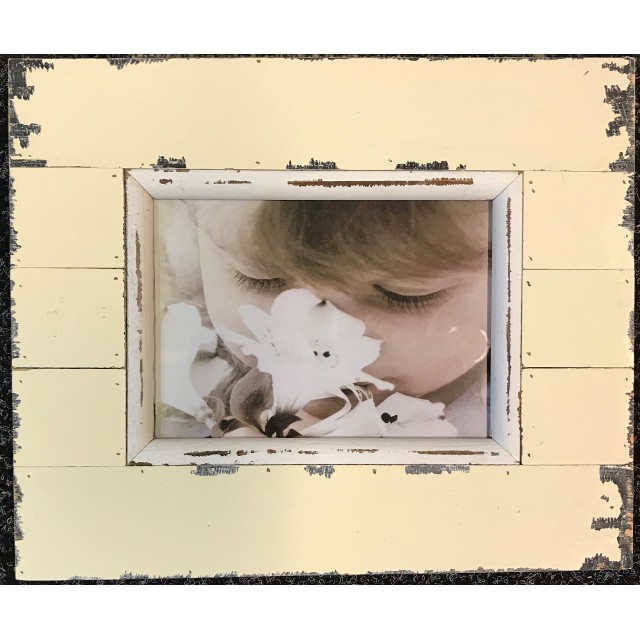 V637-WF-AHF1310-202508260735-00 Rustic Single Photo Frame 30cm - Image 1