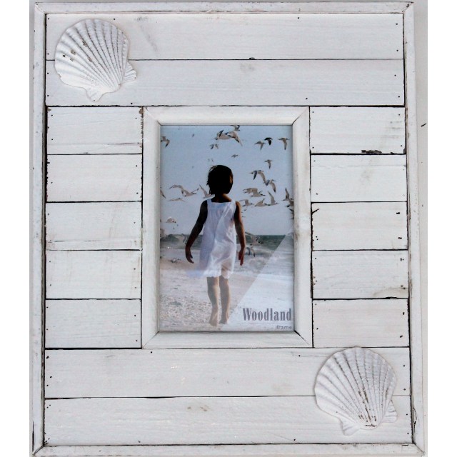 V637-WF-AHF14178-W-202508260735-00 Rustic Single Photo Frame 30cm - Image 1