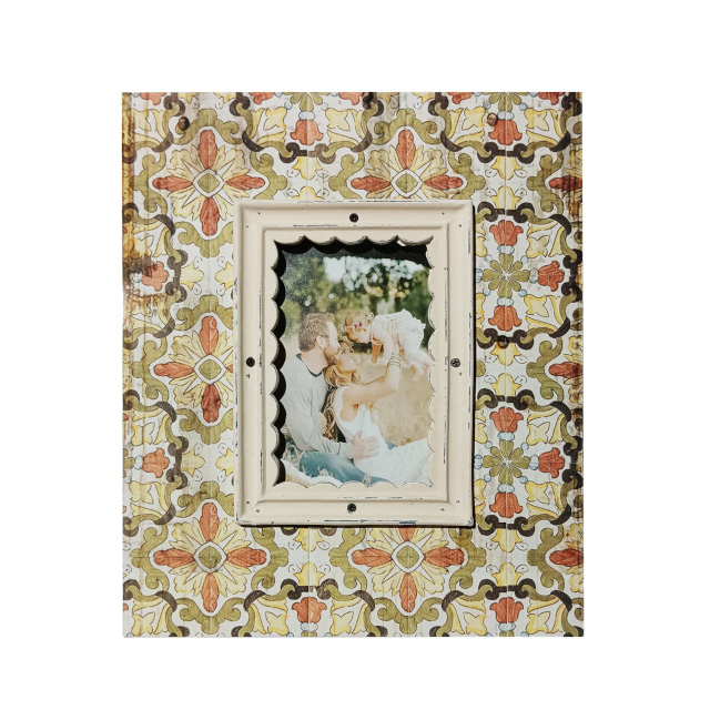 V637-WF-AHF210233-1-202508260503-00 Antique Single Print Photo Frame 28cm - Image 1