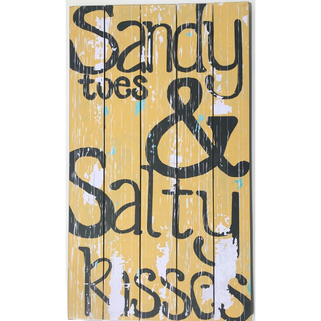 V637-WF-SALTYKISSES-202508260620-00 Sandy Toes Wall Art 75cm - Image 1
