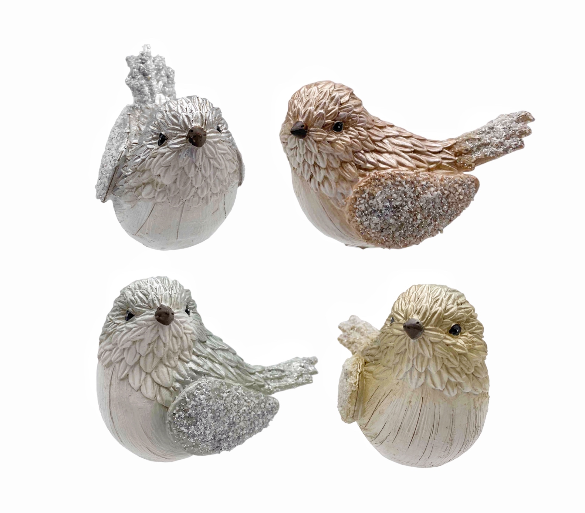 V637-XMS31168-202508260825-00 bulk 24 Xmas Bird Deco Assort 11cm - Image 1