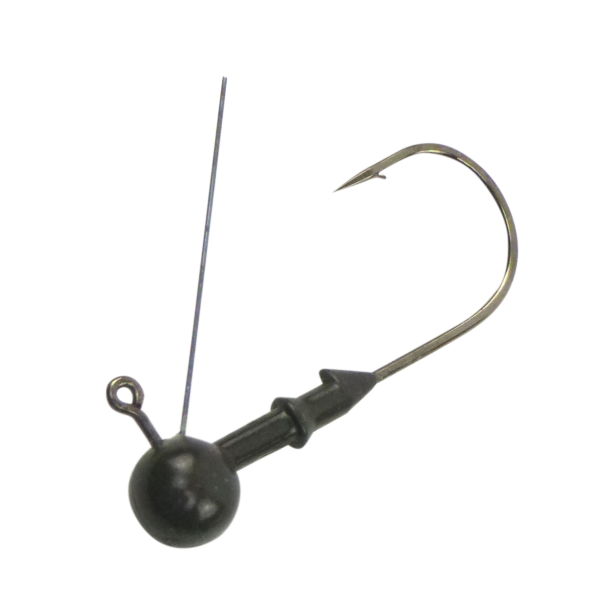 V658-93MC000020210-202507311430-00 Vike 1/4 oz Weedless Round Jig Head with a Size 2/0 Hook Tungsten, 2 pack - Image 1