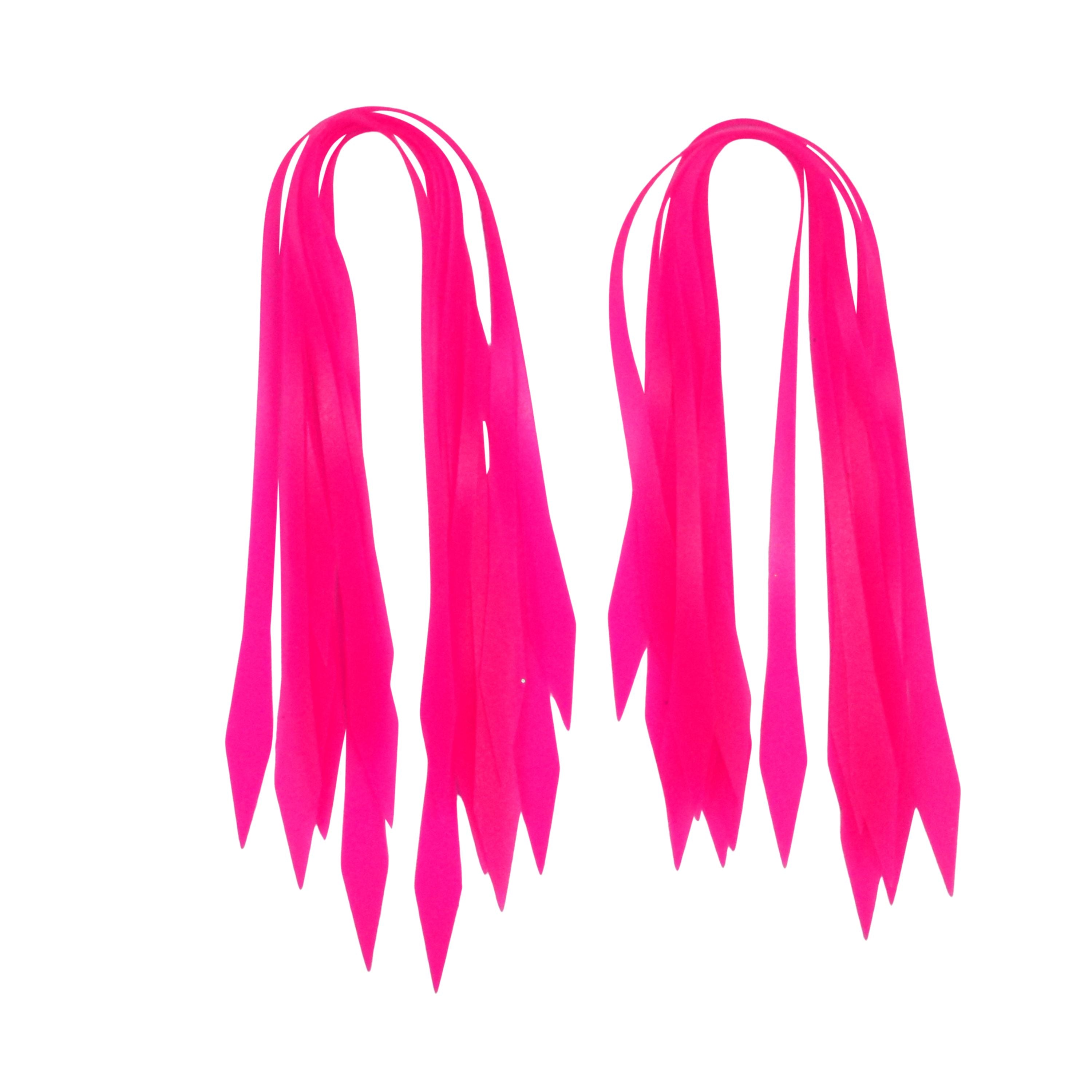 V658-93MC000022010-202507311130-00 Artizan Silicon Lure Tails, Hot Pink, Pack of 20 - Image 1