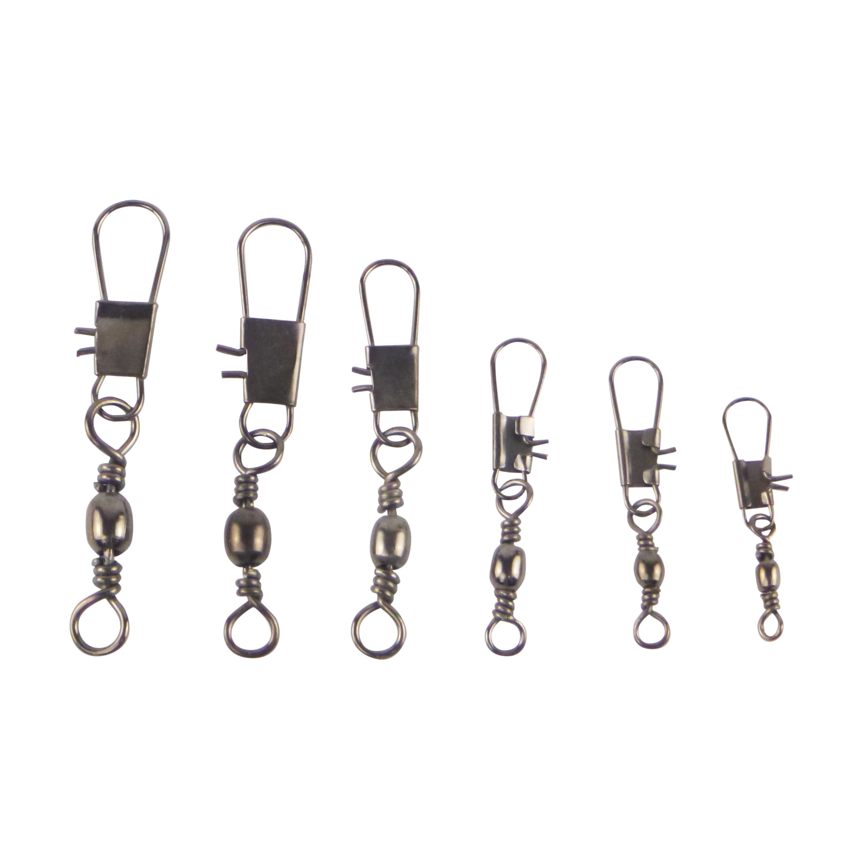 V658-93MC000040030-202507311441-00 Swimerz Barrel Swivel w Interlock Snap, Size 3, 15 pack - Image 1