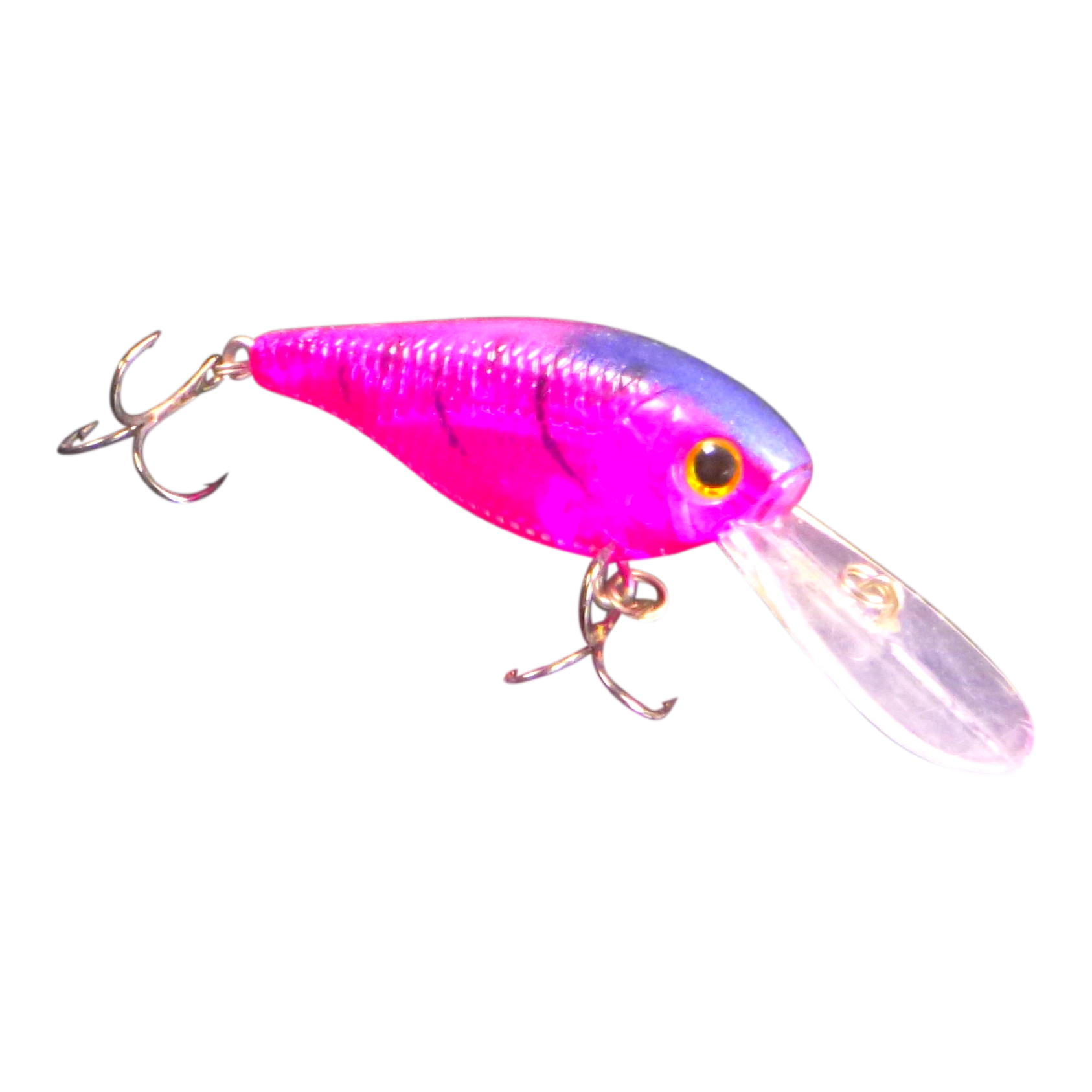 V658-93MC000140118-202507311115-00 Finesse 'Madbass' Opaque Purple, 85mm Deep Diving Crankbait - Image 1