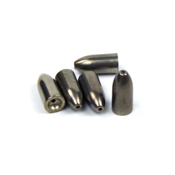 V658-93MC000160112-202507311325-00 Swimerz 1/2 oz Tungsten Bullet Sinker. Qty 5. - Image 1
