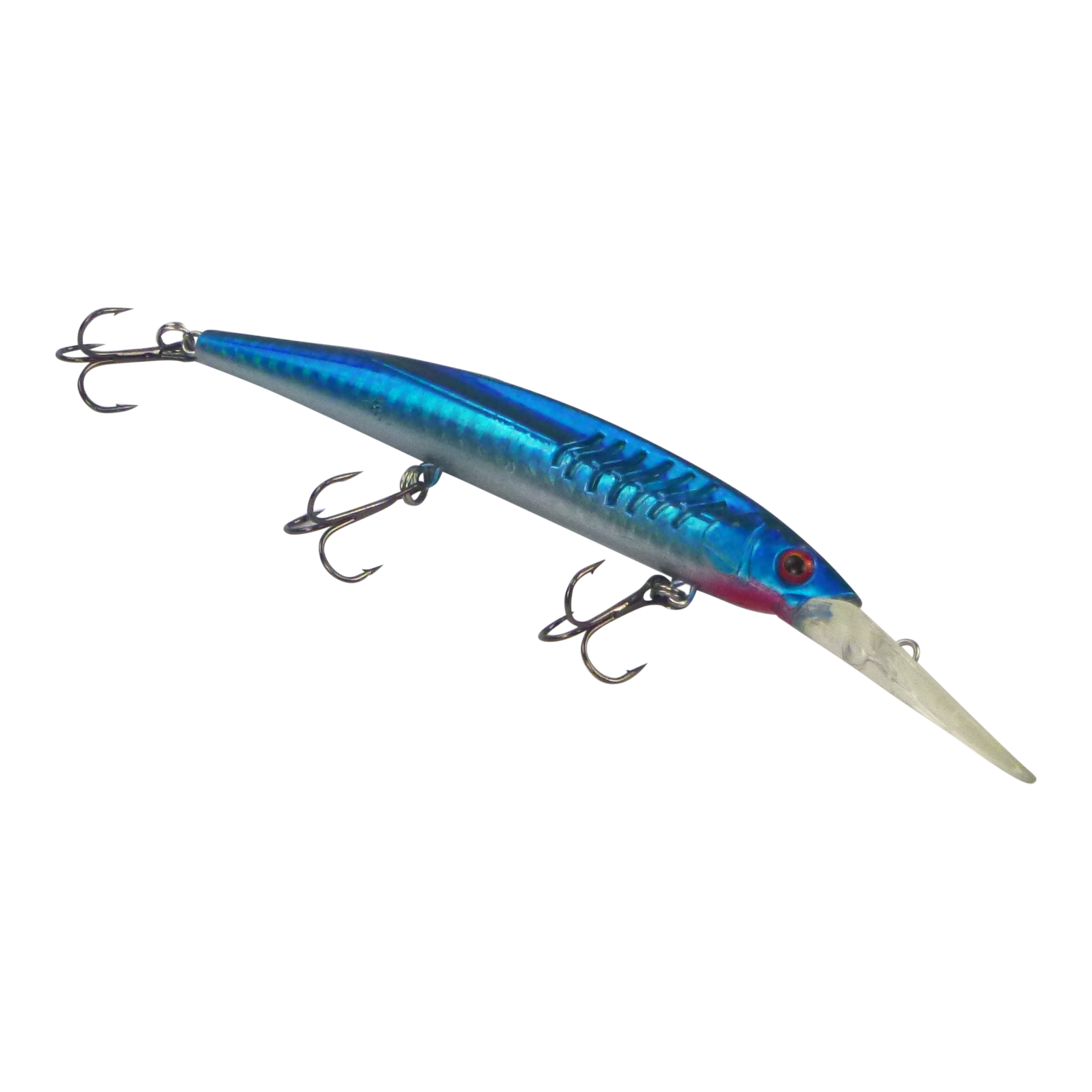 V658-93MC000180160-202507311053-00 Finesse 'Flash Minnow' Blue Flash, 150mm Deep Diving Lure - Image 1