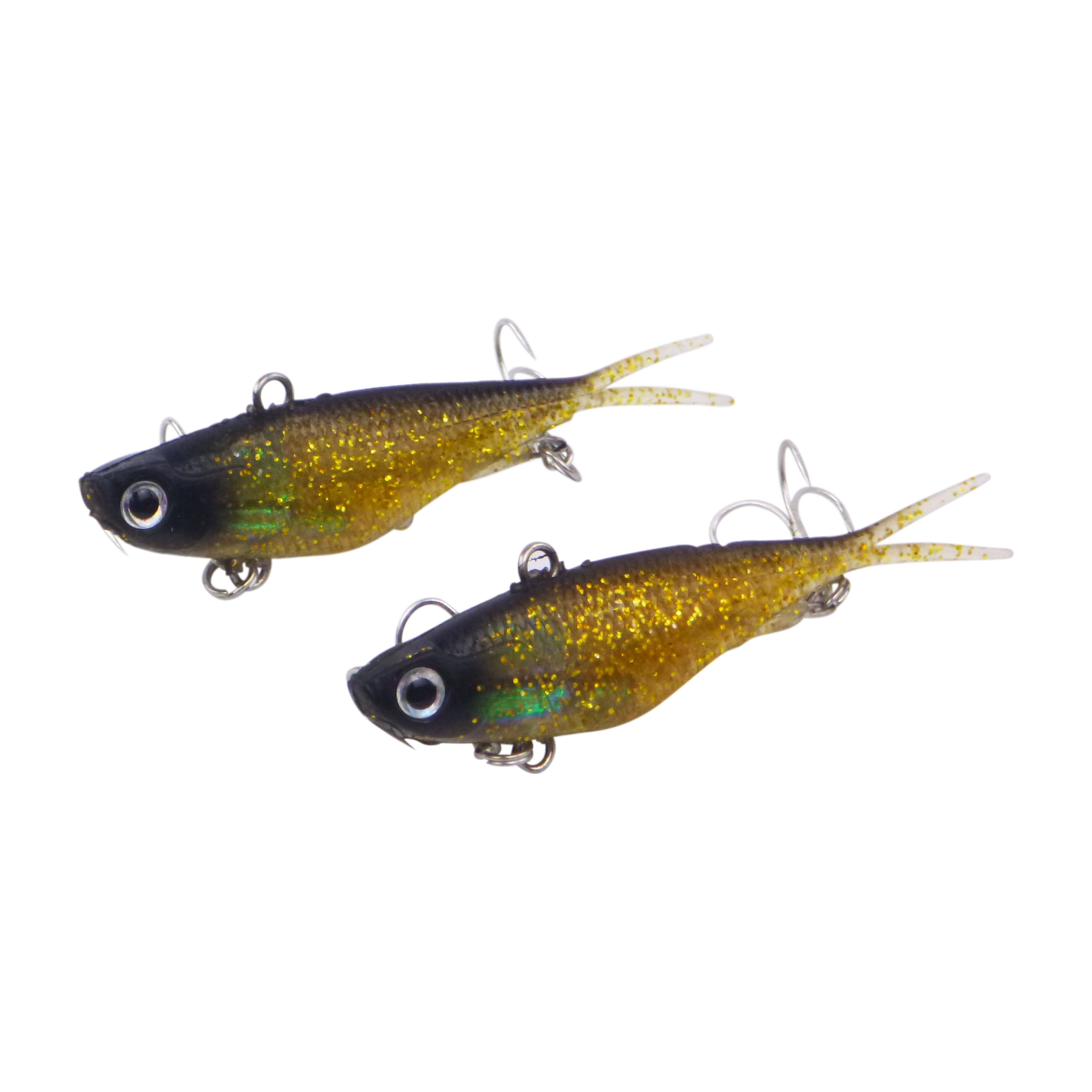 V658-93MC000220010-202507311435-00 Swimerz 95mm Soft Vibe, Gold Glitter, 2 pack - Image 1