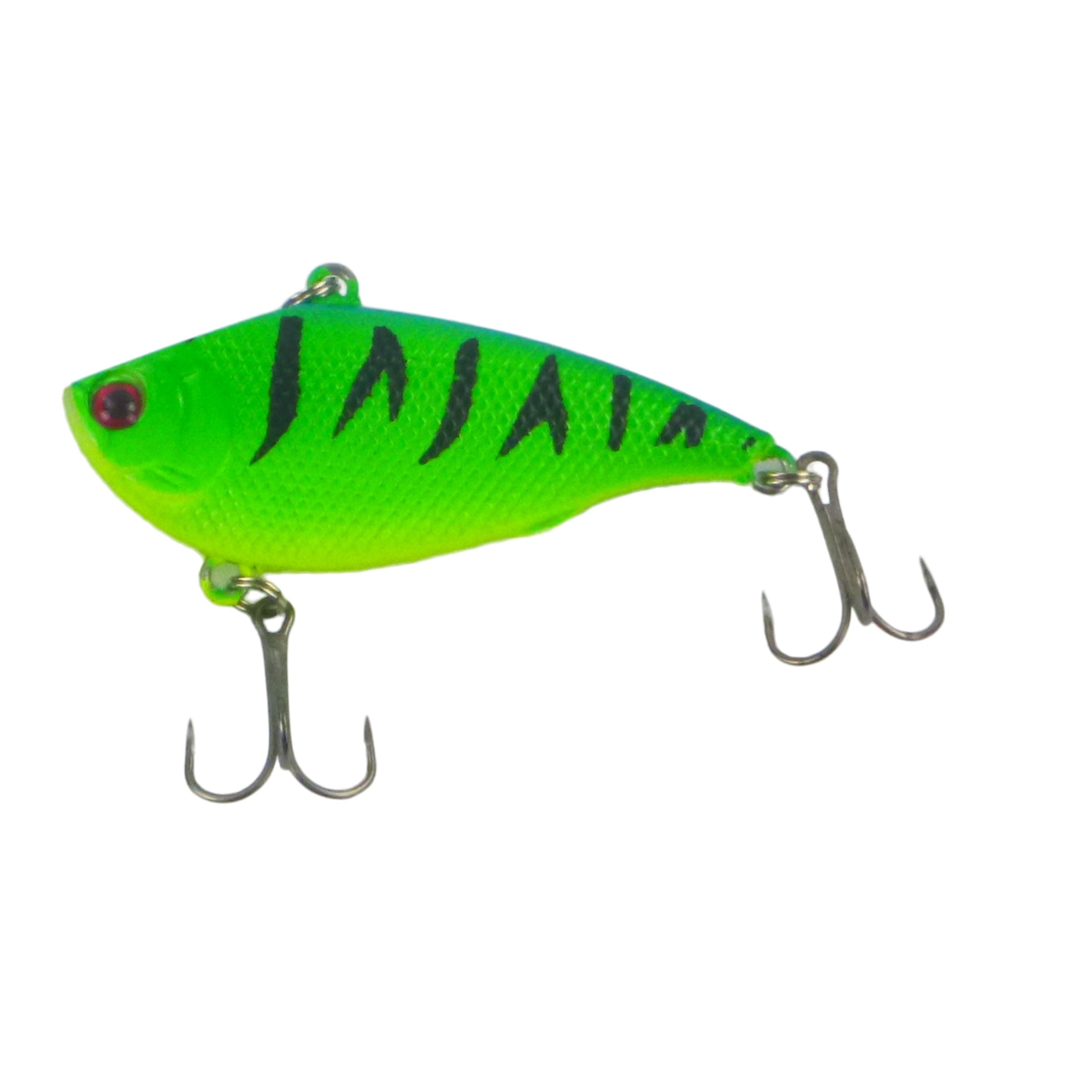 V658-93MC000320226-202507311046-00 Finesse 'Excaliber' Lipless Crankbait, 55mm, Lime Tiger - Image 1