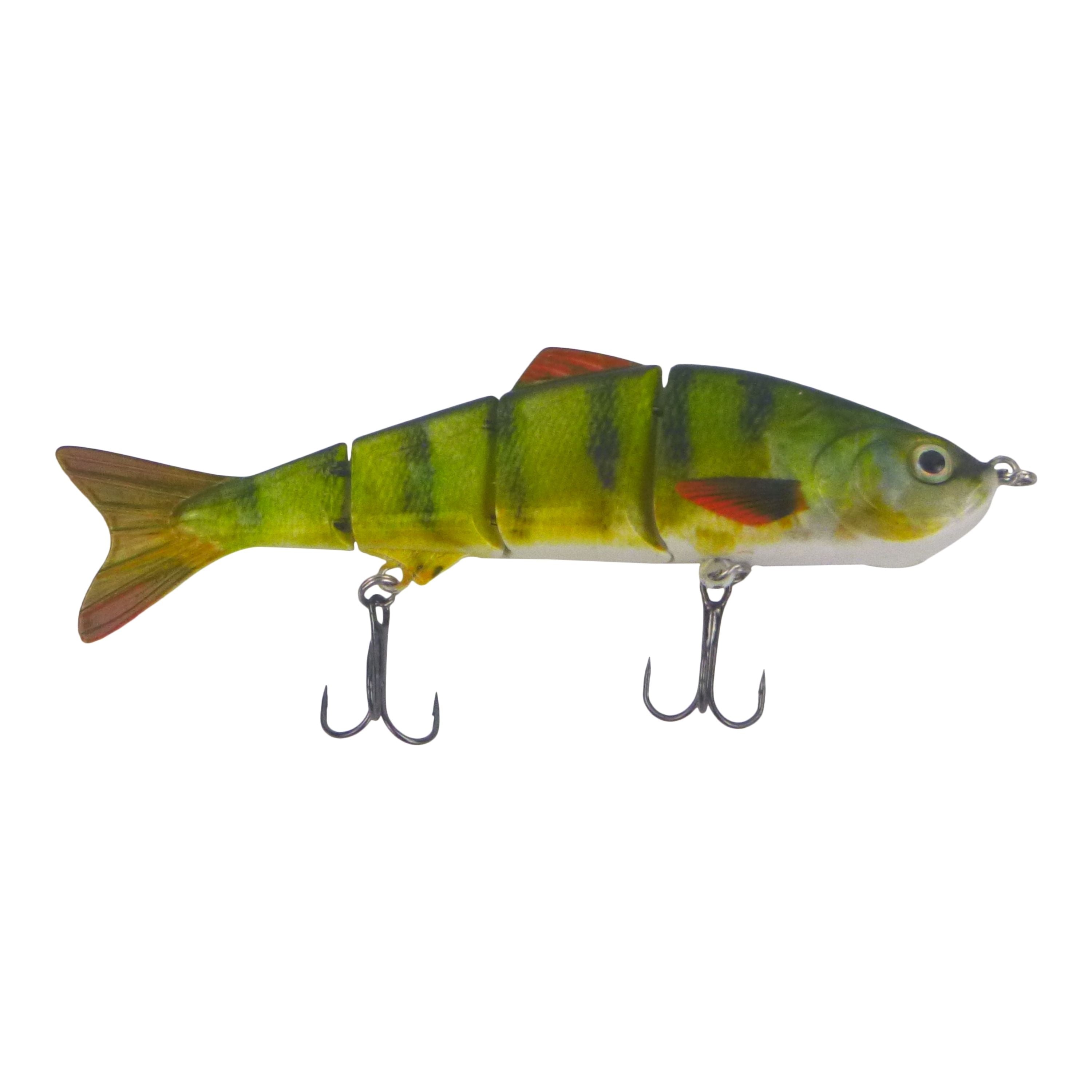 V658-93MC000326102-202507311140-00 Finesse Naturals 4 Segment Swimbait, 110mm, Redfin - Image 1