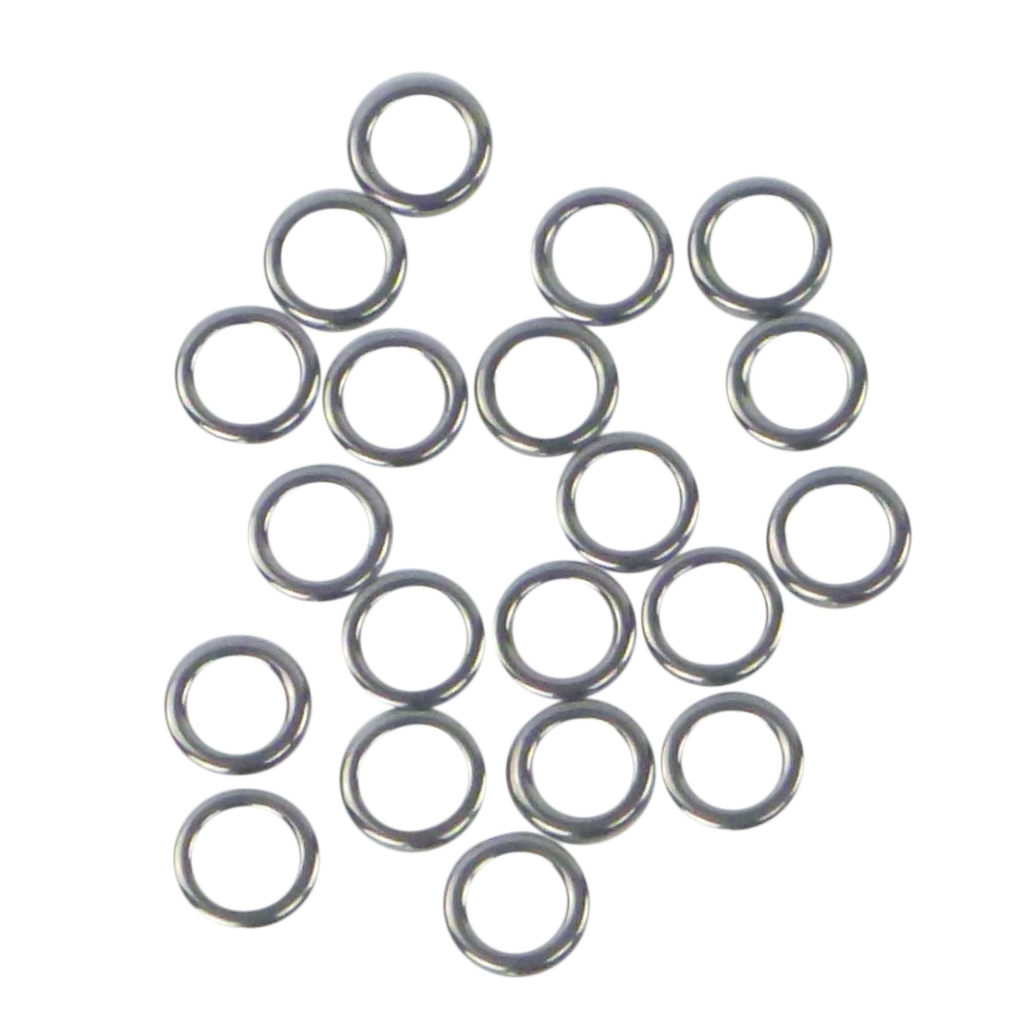 V658-93MC000340102-202507311326-00 Swimerz Solid Jigging Rings, 11mm, 20 pack - Image 1