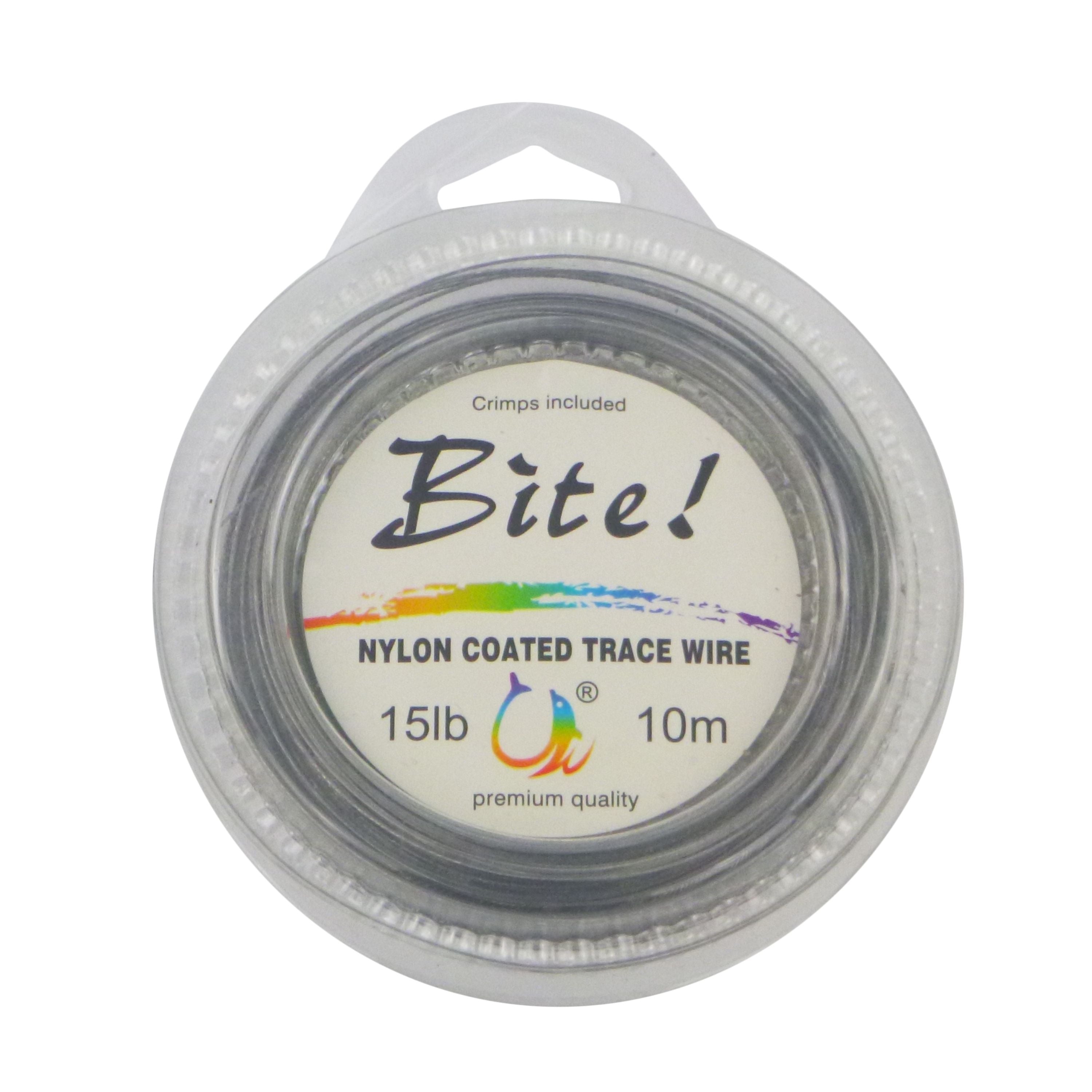 V658-93MC000438101-202507311446-00 Swimerz Bite 7 Strand Coated Leader Wire, 15lb breaking strain, 10 mtrs - Image 1