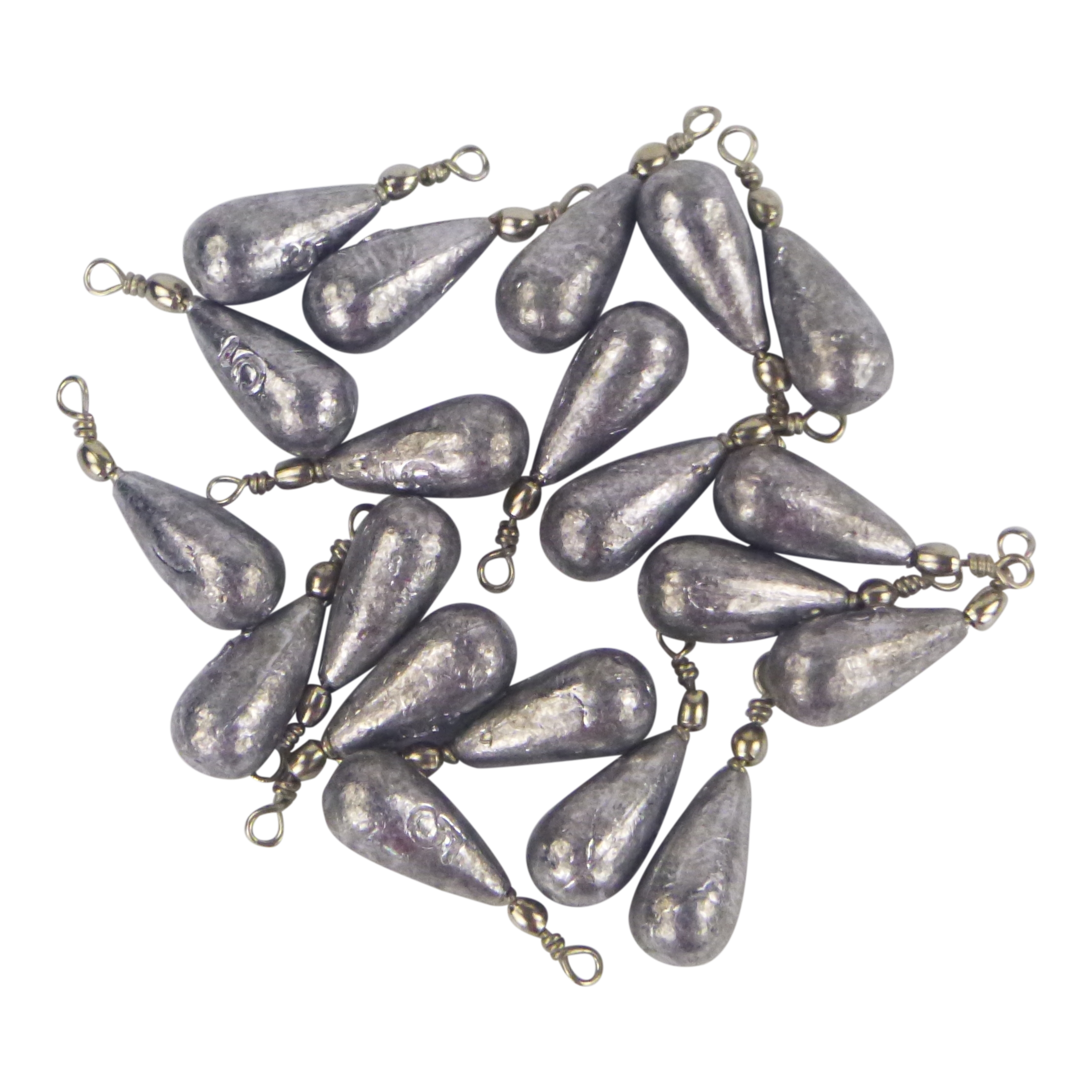 V658-93MC000472001-202507311421-00 Swimerz 5gm Teardrop Sinker, Lead, 20 pack - Image 1