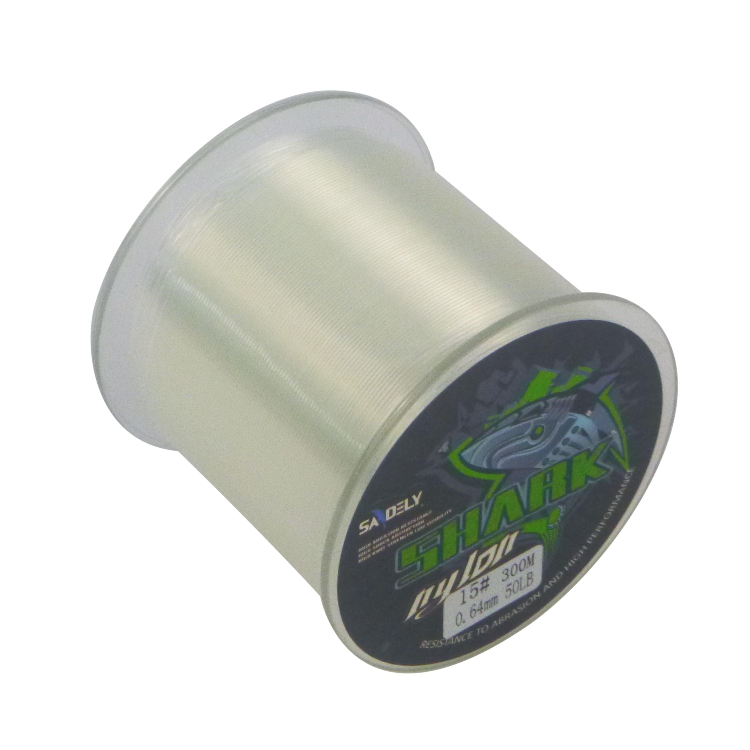 V658-93MC000630705-202507311304-00 Samdely Shark Mono, Clear, #6.0, 20lb, 300Mtr - Image 1