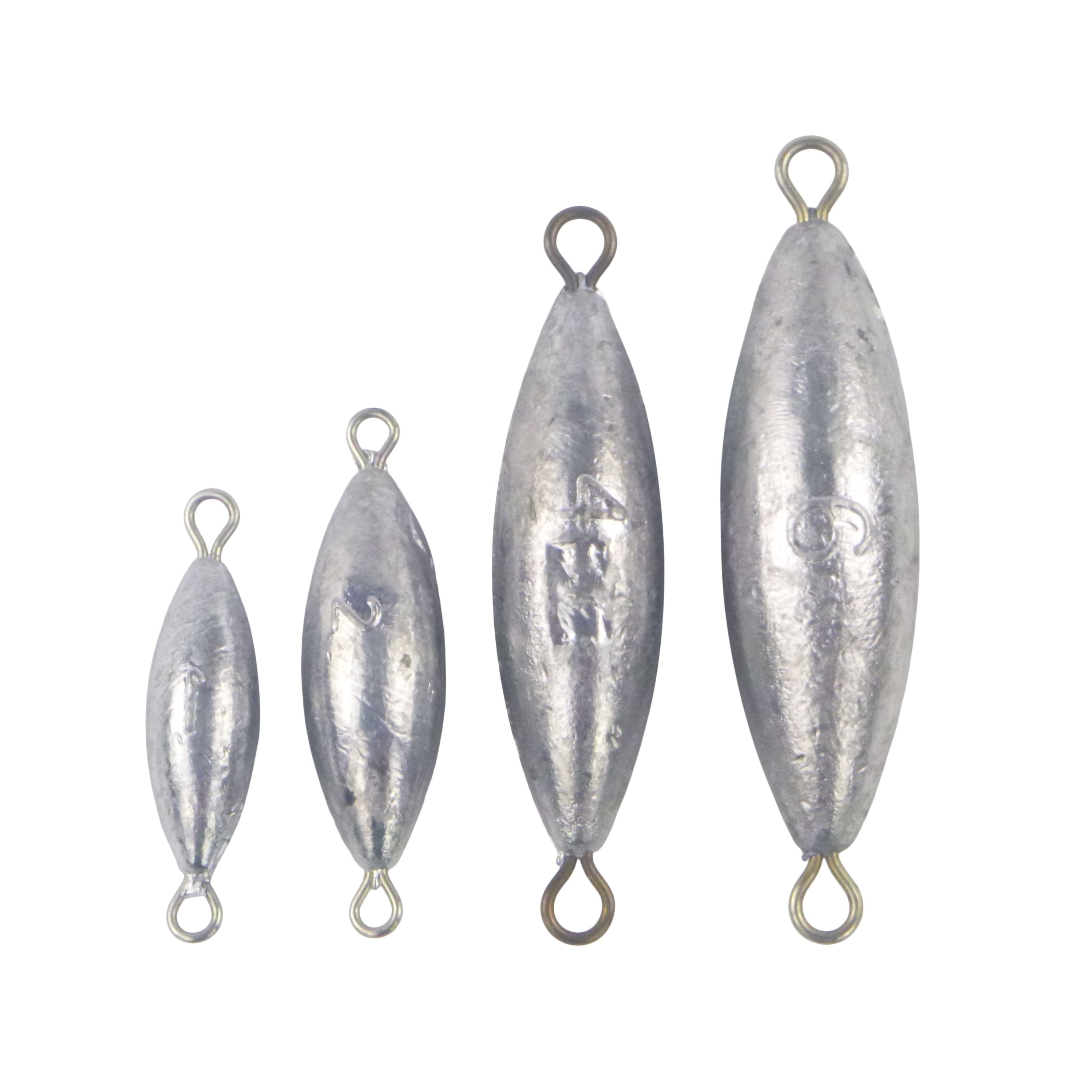 V658-93MC000642010-202507311220-00 Swimerz Bulk Pack Torpedo Trolling Sinker, 4 sizes, Qty 58 - Image 1