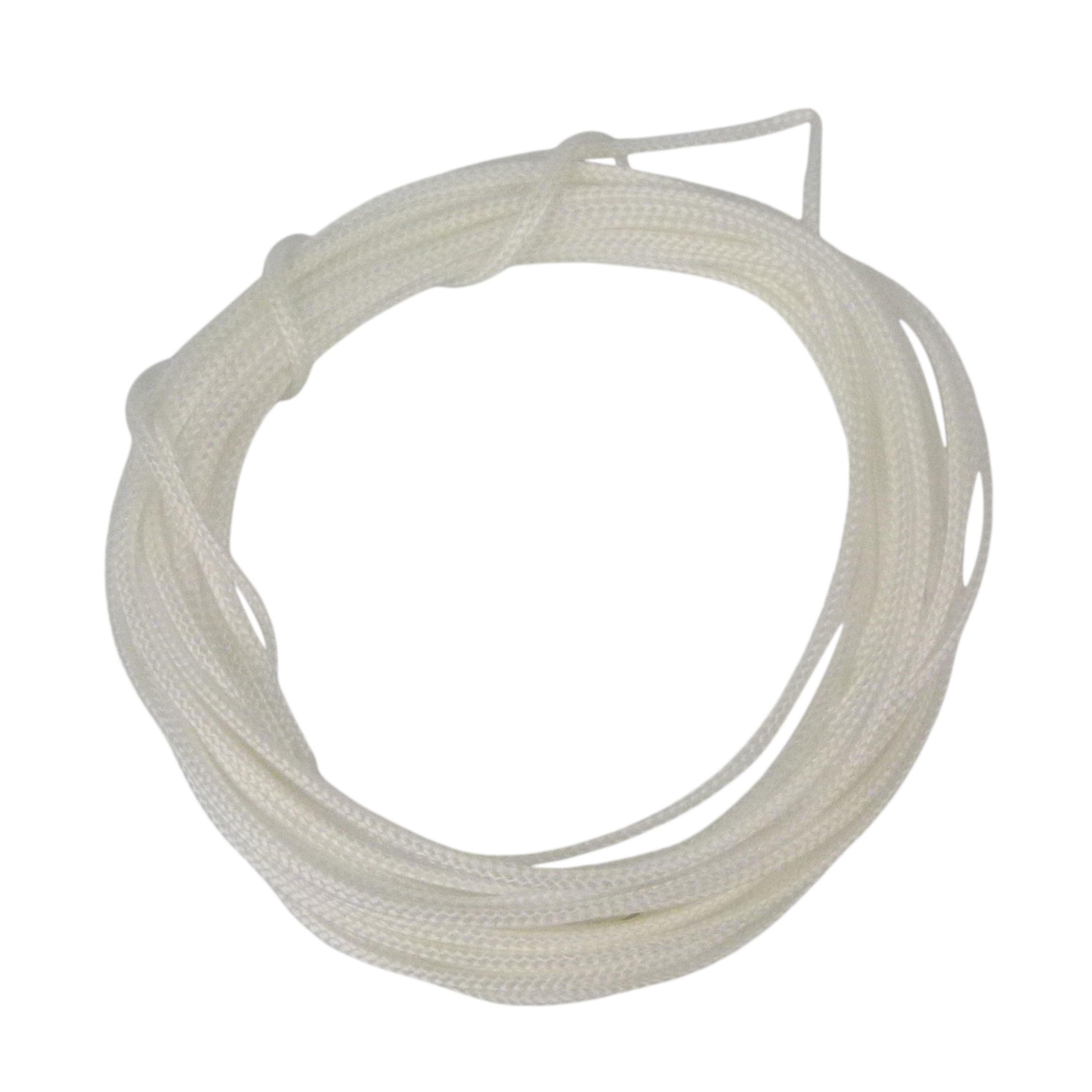 V658-93MC000660011-202507311220-00 Swimerz Braided PE, Hollow Core Assist Line, White 35kg, 5 mtrs - Image 1