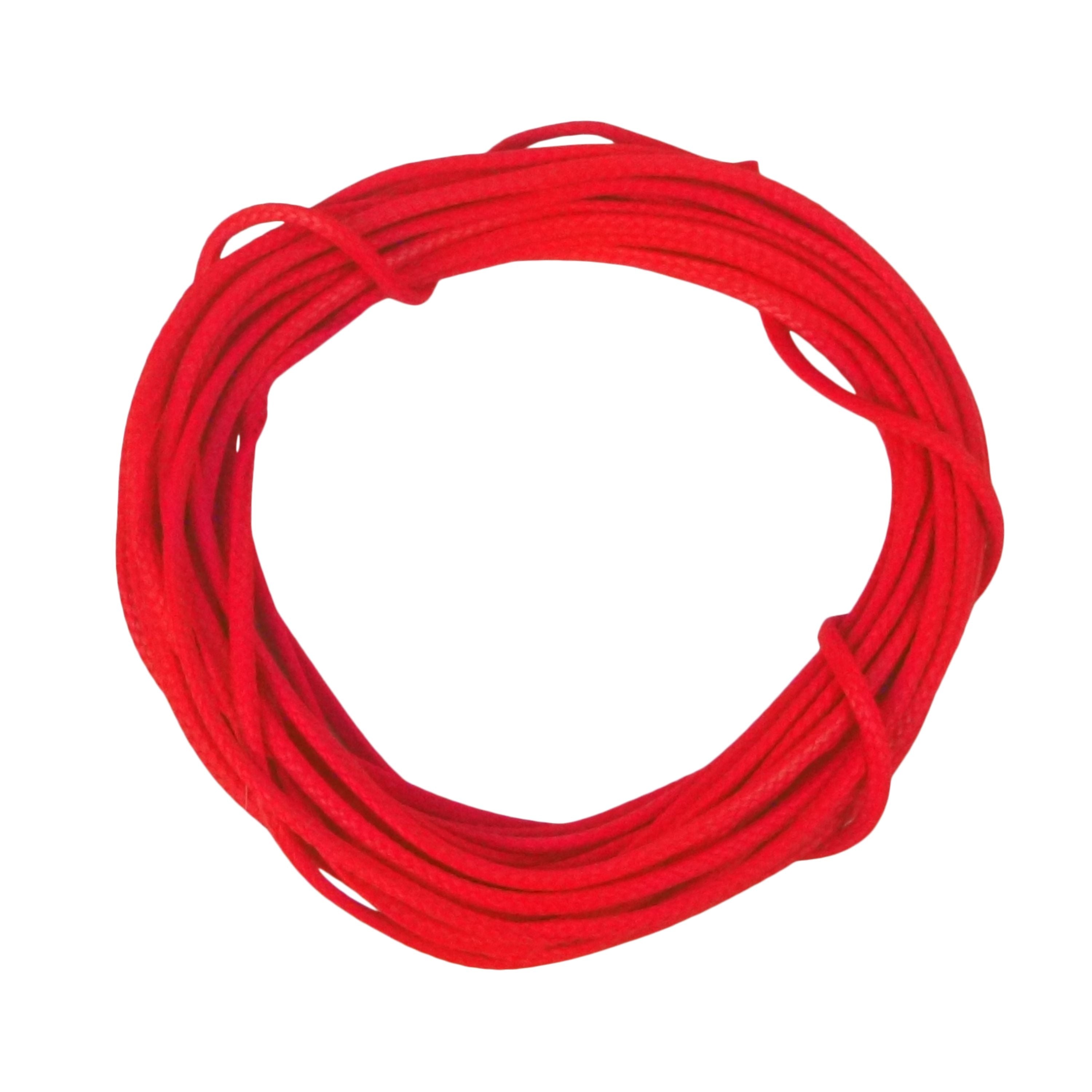 V658-93MC000660021-202507311220-00 Swimerz Braided PE, Solid Core Assist Line, Red 55kg, 5 mtrs - Image 1