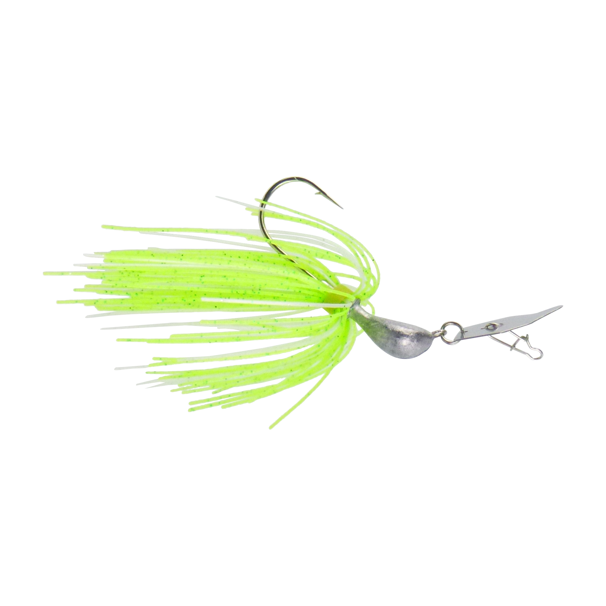 V658-93MC003072013-202507311031-00 Dekoi 7gm Bladed Swim Jig, Chatterbait, Green Flash, 2 pack - Image 1