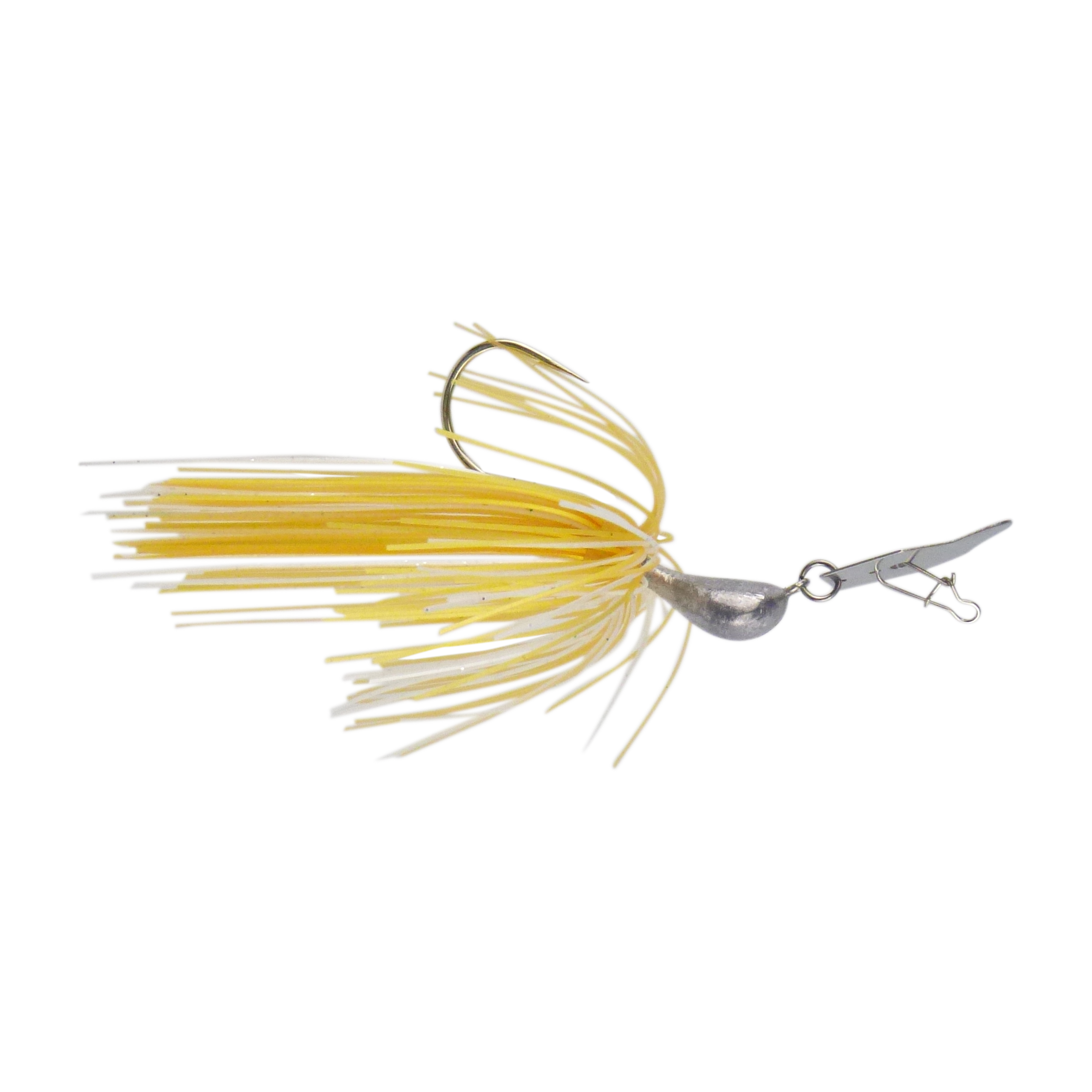 V658-93MC003072015-202507311031-00 Dekoi 7gm Bladed Swim Jig, Chatterbait, Gold Shine, 2 pack - Image 1