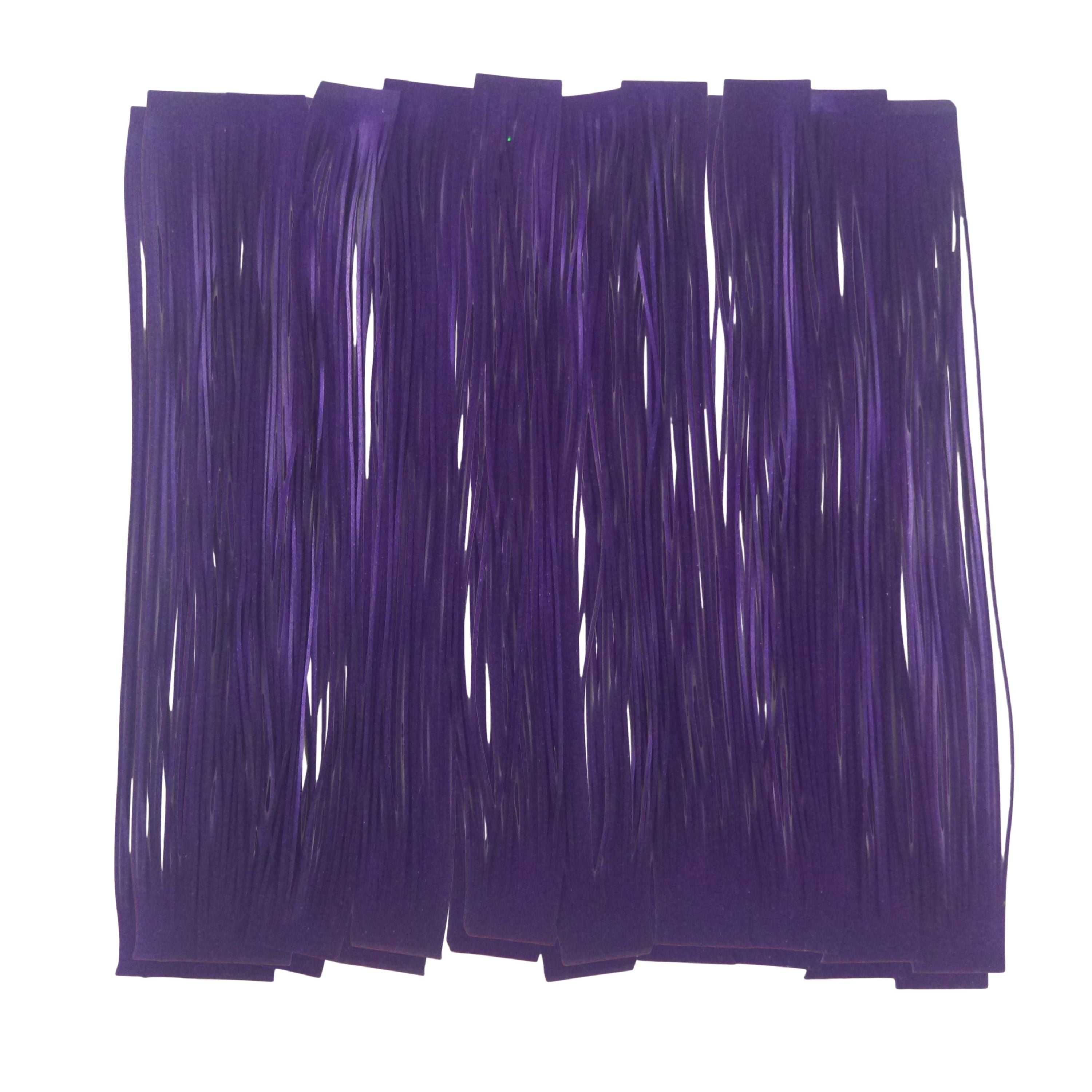 V658-93MC278801226-202507311110-00 Artizan 22 strand silicon skirt, Metallic Purple, Pack of 20 - Image 1