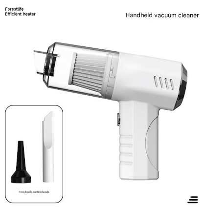 V888-ELOSUNG32907-202507111011-00 White 2-in-1 Cordless Handheld Vacuum and Air Blower - Portable & Lightweight Cleaner for Car, Home, and Pet Hair - Image 1