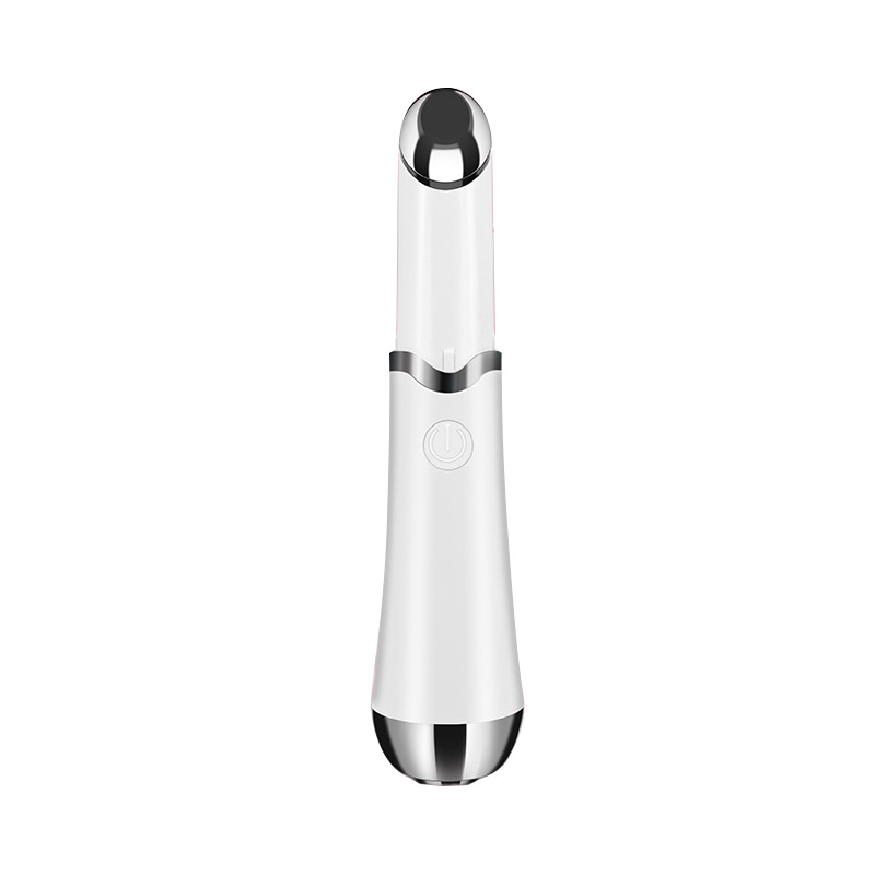 V888-ELOSUNG32927-202507151015-00 White Sonic Eye & Lip Massager with Red & Blue Light Therapy - Heated Vibrating Wand for Puffiness and Wrinkles - Image 1