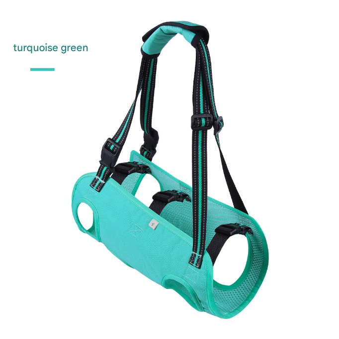 V888-ELOSUNG34452-202507160955-00 Green Pet Support Harness for Senior and Disabled Dogs - Adjustable Chest and Back Support Leash(Size L) - Image 1
