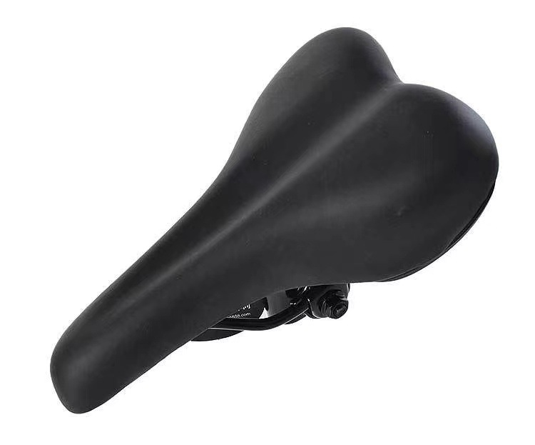 V888-ELOSUNG34468-202507160945-00 Black Mountain Bike Saddle - Comfortable and Durable Bicycle Seat for MTB and Road Bikes - Image 1