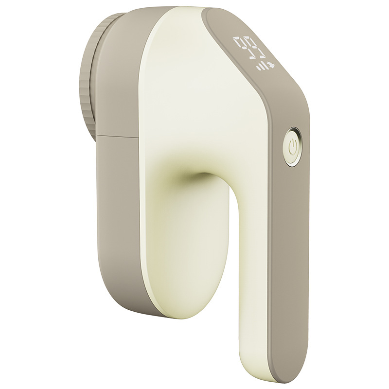 V888-ELOSUNG35672-202507151015-00 Rechargeable Electric Fabric Shaver - Powerful Lint Remover with Dual-Ring Blades & Ergonomic Design(champagne) - Image 1