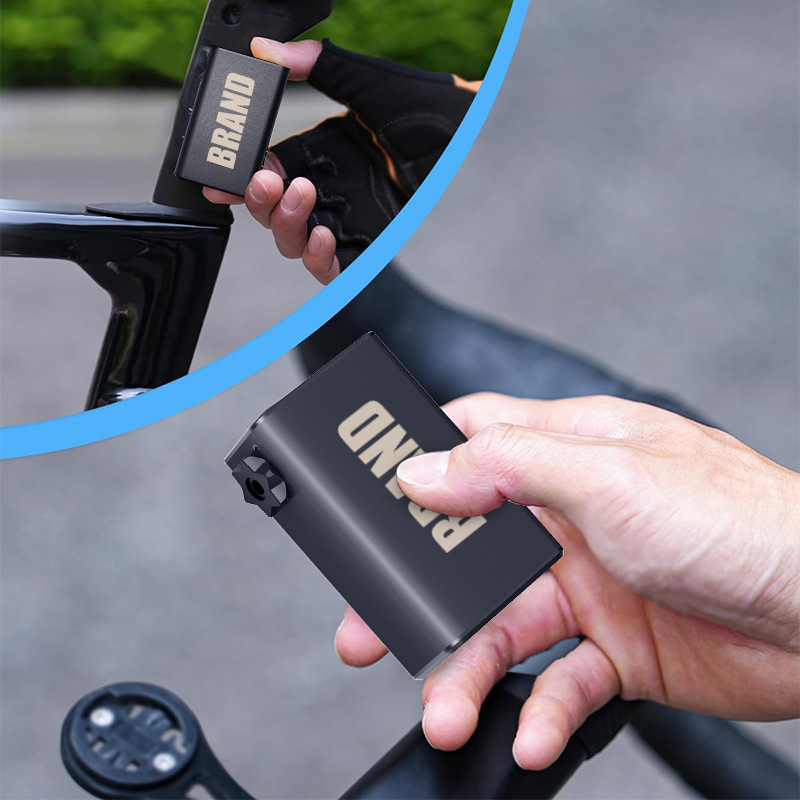 V888-ELOSUNG35737-202507211312-00 Mini Portable Electric Air Pump - 100 PSI, Digital Display, 50s Fast Inflation, USB Rechargeable(black) - Image 1