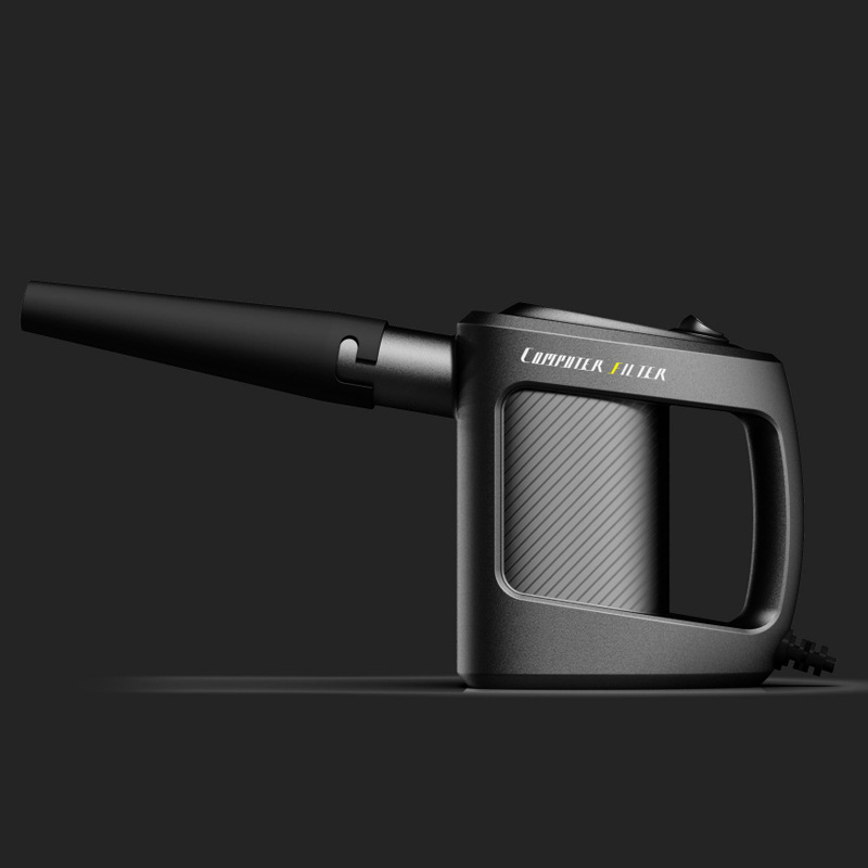 V888-ELOSUNG35802-202507311010-00 High-Power Corded Electric Air Duster & Blower - 35000RPM Multi-Purpose Cleaner with 4 Nozzles(black) - Image 1