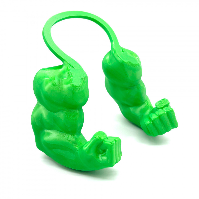 V888-ELOSUNG35915-202508191035-00 2pc Hilarious Muscle Arm Pet Costume Prop - Funny Novelty Arms for Cats & Small Dogs(green) - Image 1