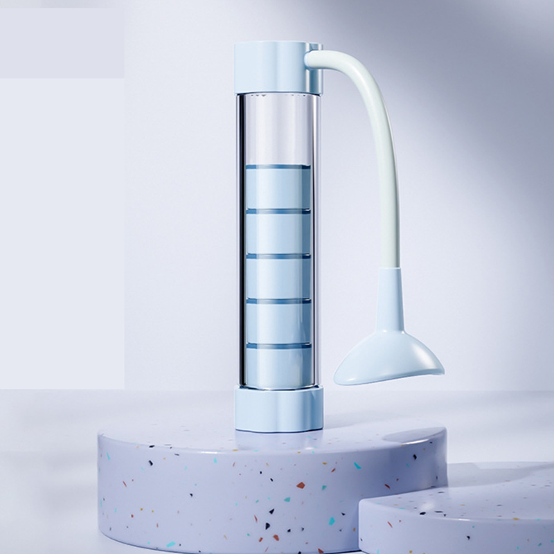 V888-ELOSUNG36104-202507301020-00 Blue Adjustable Breathing Exerciser & Respiratory Muscle Trainer - Lung Capacity, Core & Pelvic Floor Fitness Tool - Image 1