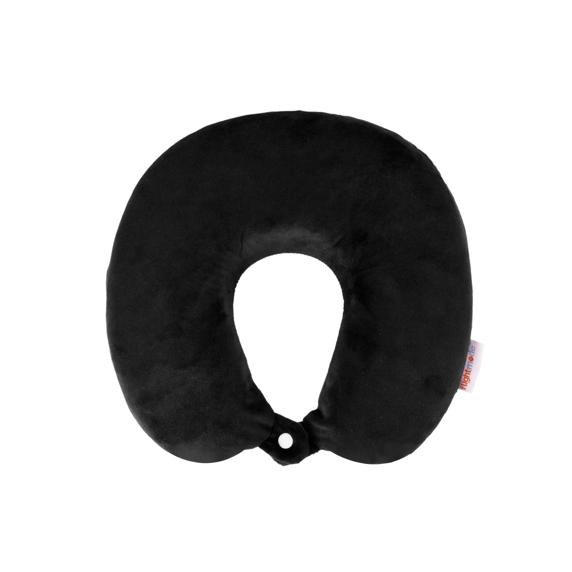 V915-FM0049-202509250845-00 Deluxe Memory Foam Travel Pillow Black - Image 1