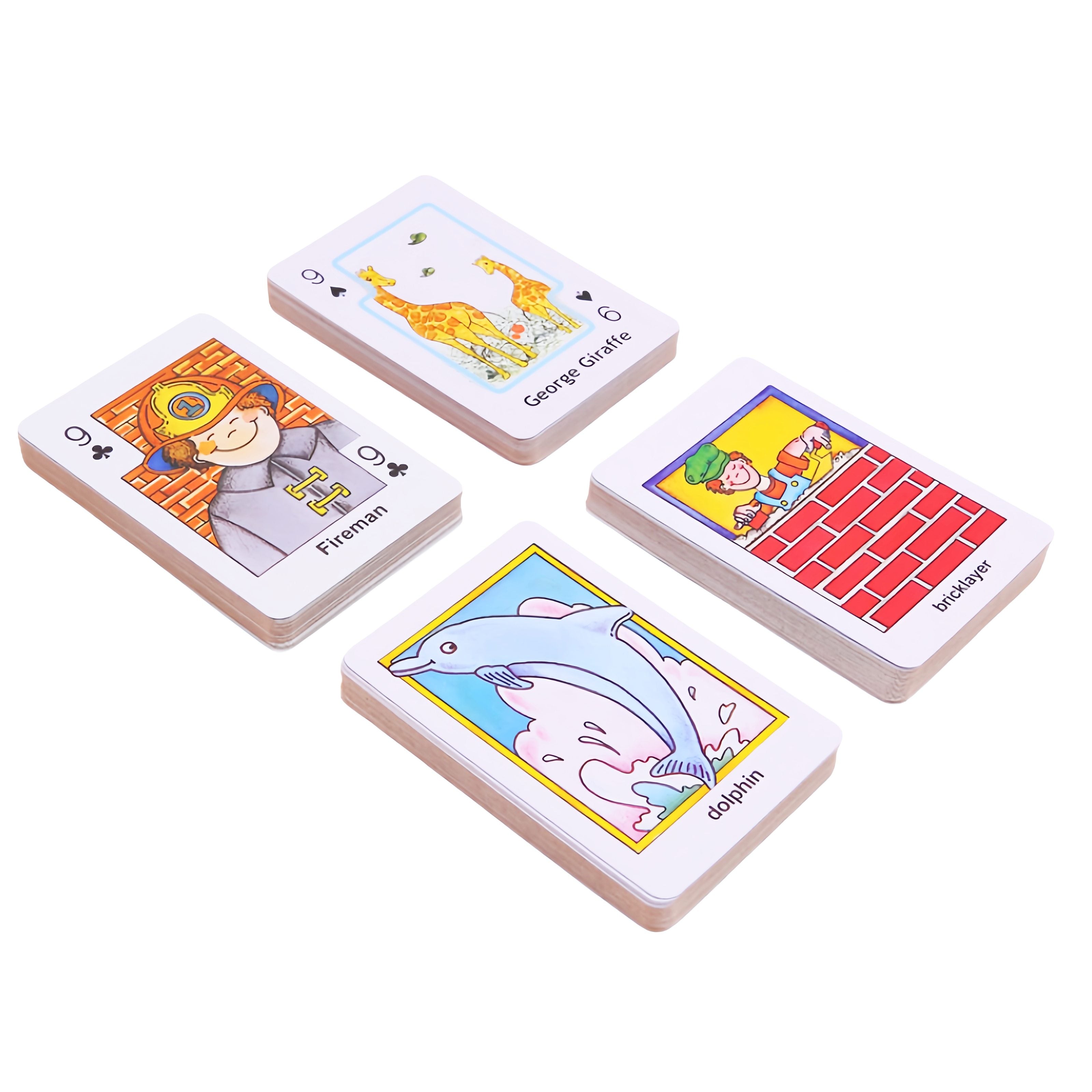 V922-AWD-B0103-CARGAM-O-202508251130-00 Crazy Eight Hearts Old Maid Fish Educational children card games - Old Maid - Image 1