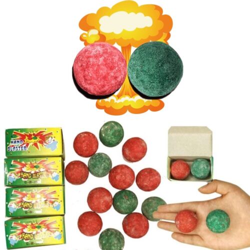 V922-AWD-B0301-HANBLA-202508251225-00 4 packs of HAND BLASTER-Spark Ball Popping Blaster Ball Board Cannon Pop-on-Bump. - Image 1