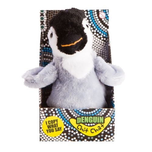 V922-AWD-B0331-CHICHA-202508251220-00 Chit Chat Talking Copy Penguin Gift Present Novelty Fun Game Toy Penguin - Image 1