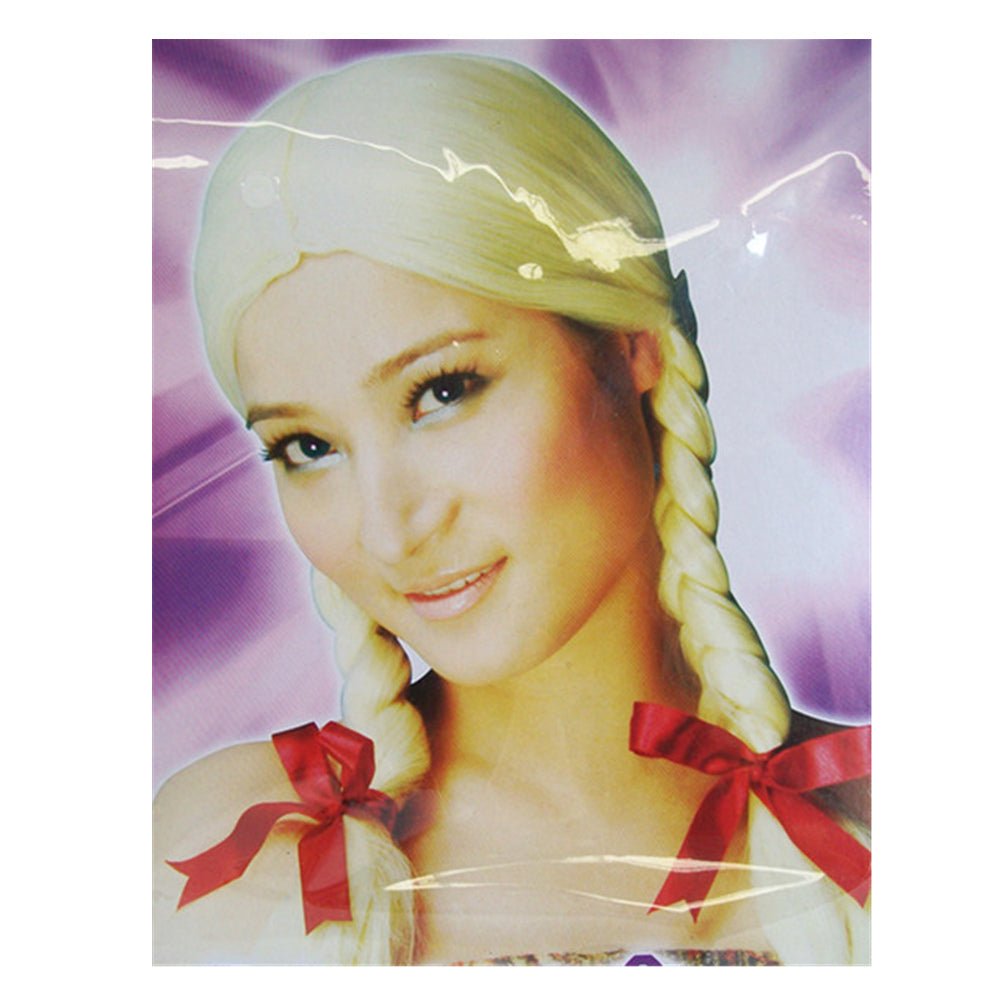 V922-AWD-C1424-WIG1454-202508251211-00 Schoolgirl plaited blonde wig - Image 1