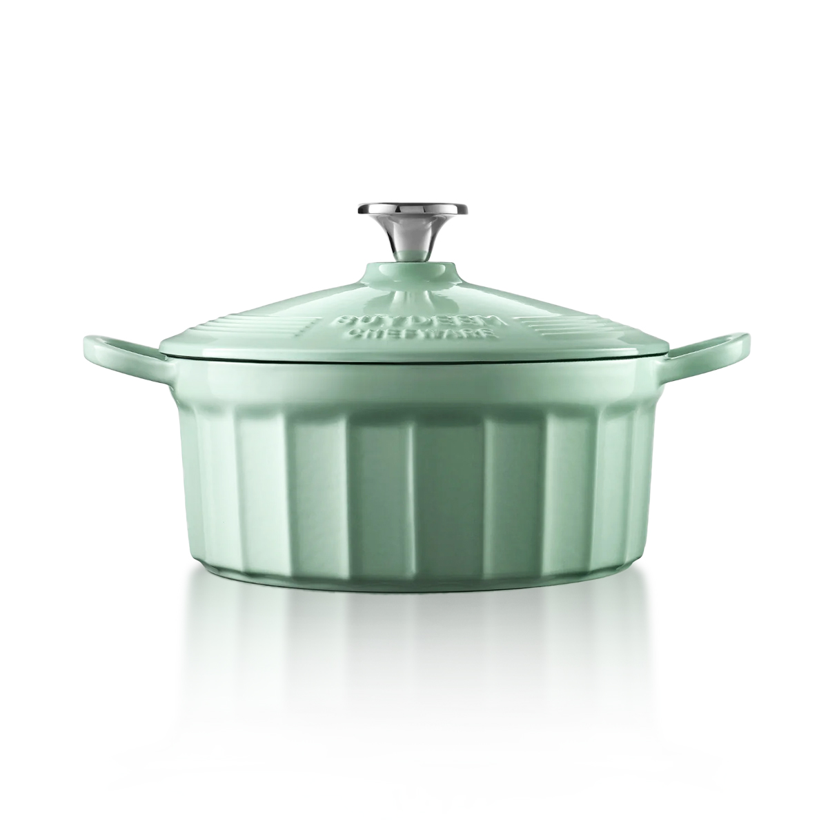 V943-CP521-GREEN-202507141835-00 BUYDEEM CP521 Enameled Cast-Iron Dutch Oven - Image 1