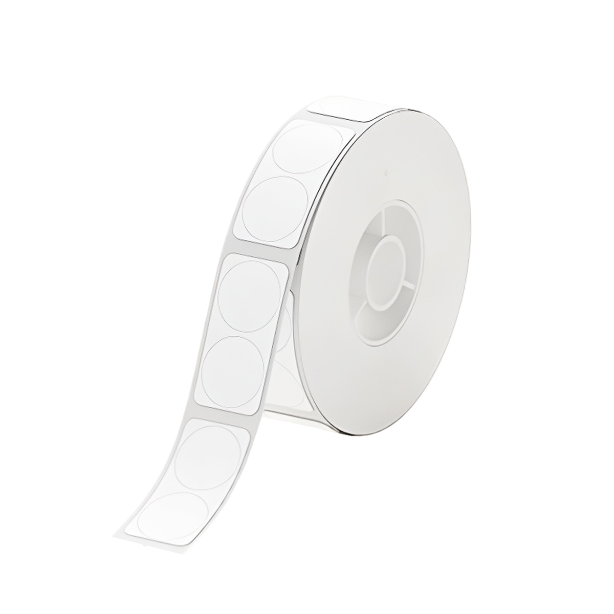 V943-D-P-ROUND-R1428-220-202507211155-00 Niimbot White Label Printing Paper 14*28mm 220pcs Round13 For D11/D101/D110 - Image 1