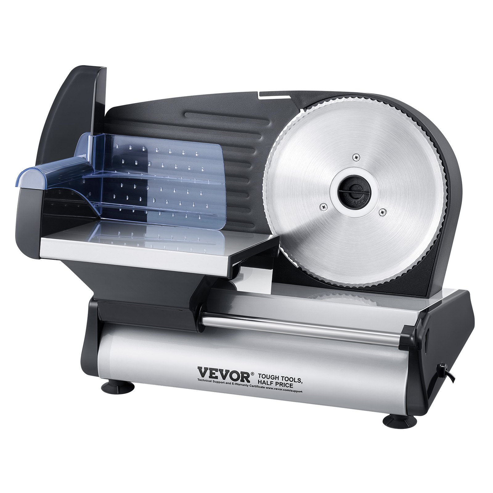 V952-DRQPJ180WSDPGJYA2V3-202507141415-00 VEVOR Meat Slicer 180W 190 mm Electric Deli Food Slicer for Meat Bread Cheese - Image 1