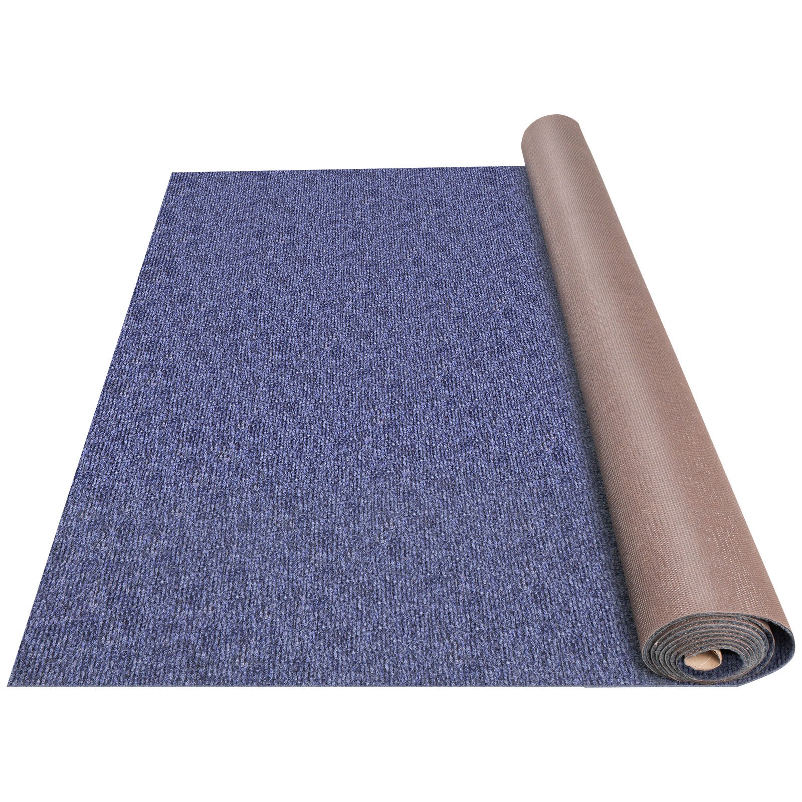 V952-JZXWDTLS18X7M001V0-202508011847-00 VEVOR Indoor Outdoor Rug Carpet Blue 6x23ft Area Rugs Runner for Patio Deck, 1.8x7m - Image 1
