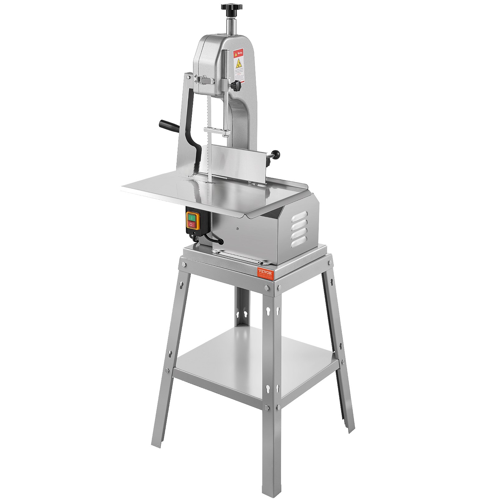 V952-LDSJRJ850WL0LAGK4V3-202508011345-00 VEVOR 850W Commercial Electric Meat Bandsaw Stainless Steel Bone Sawing Machine - Image 1