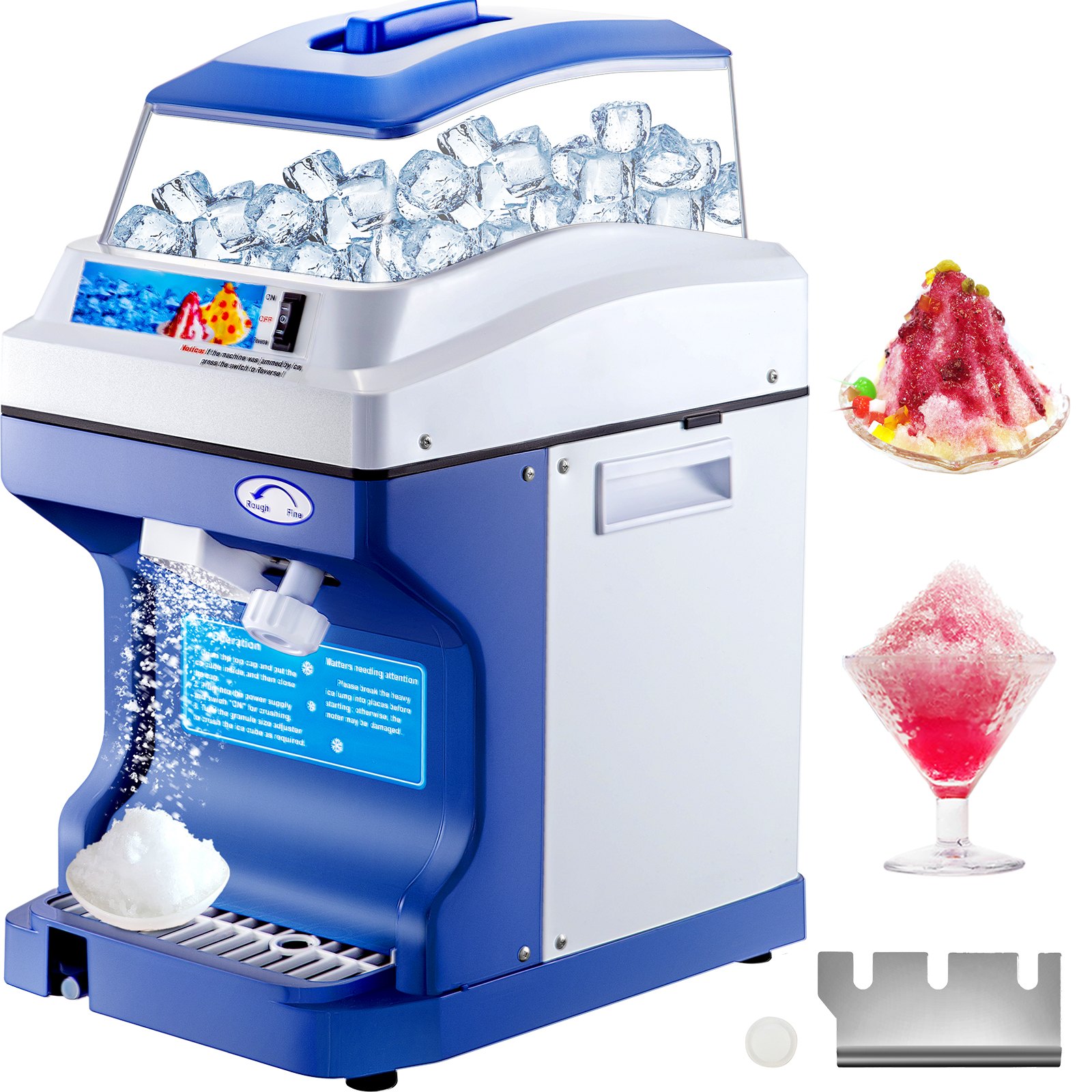 V952-PBJBY-18800000001V3-202508011748-00 VEVOR Commercial Ice Shaver Ice Shaving Machine Crusher Snow Cone Maker 200KG/H - Image 1