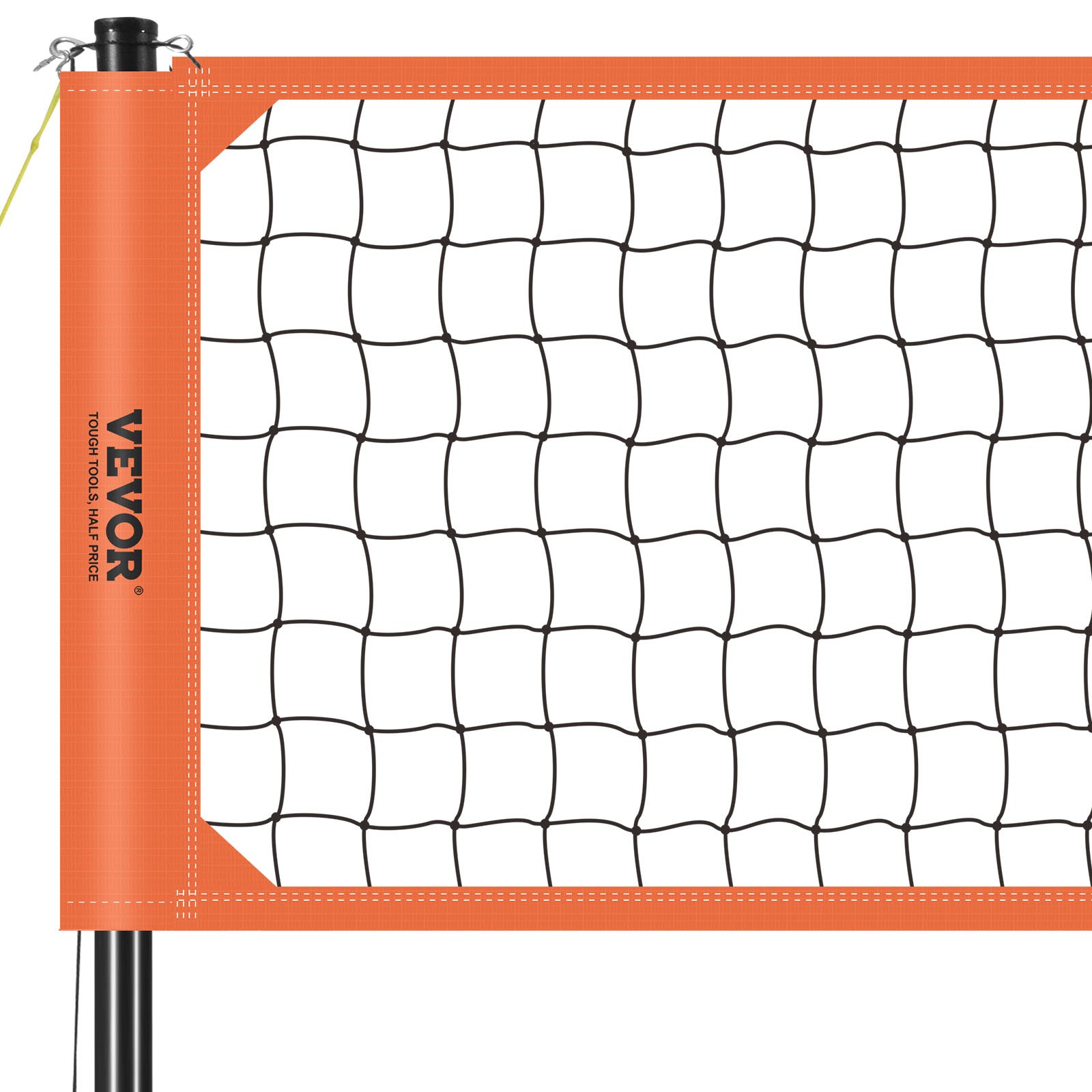 V952-PQWTZ323YCLGRY89QV0-202508011910-00 VEVOR Outdoor Portable Volleyball Net System, Adjustable Height Aluminum Poles, Professional Volleyball Set with PVC Volleyball, Pump, Carrying Bag, Heavy Duty Volleyball Net for Backyard, Beach, Lawn - Image 1