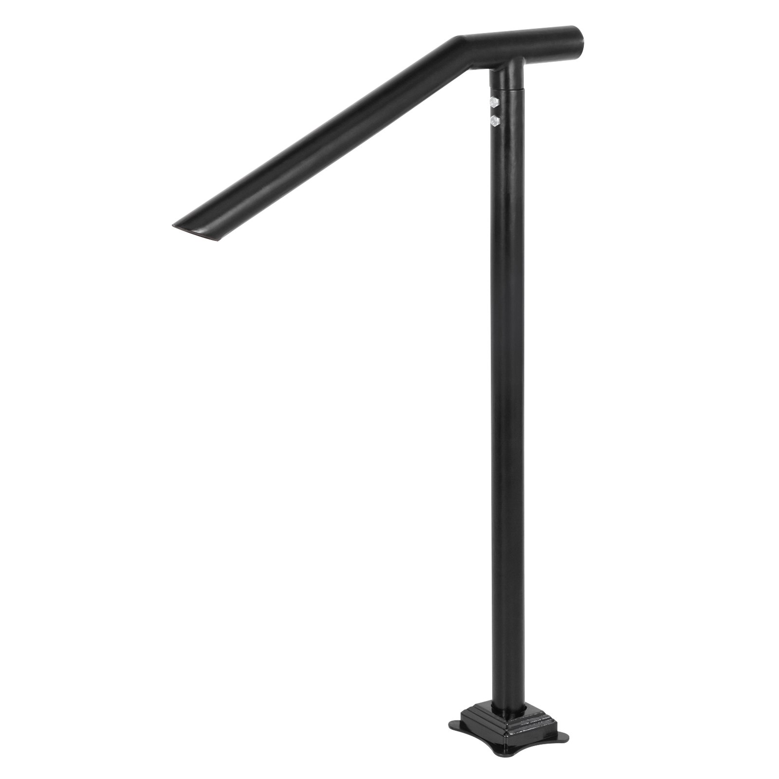 V952-TFBXYGLZHS3C1XYBOV0-202508012016-00 VEVOR 1-3 Step Handrail Railing for Steps Steel 150 kg Capacity with Screw Kit - Image 1